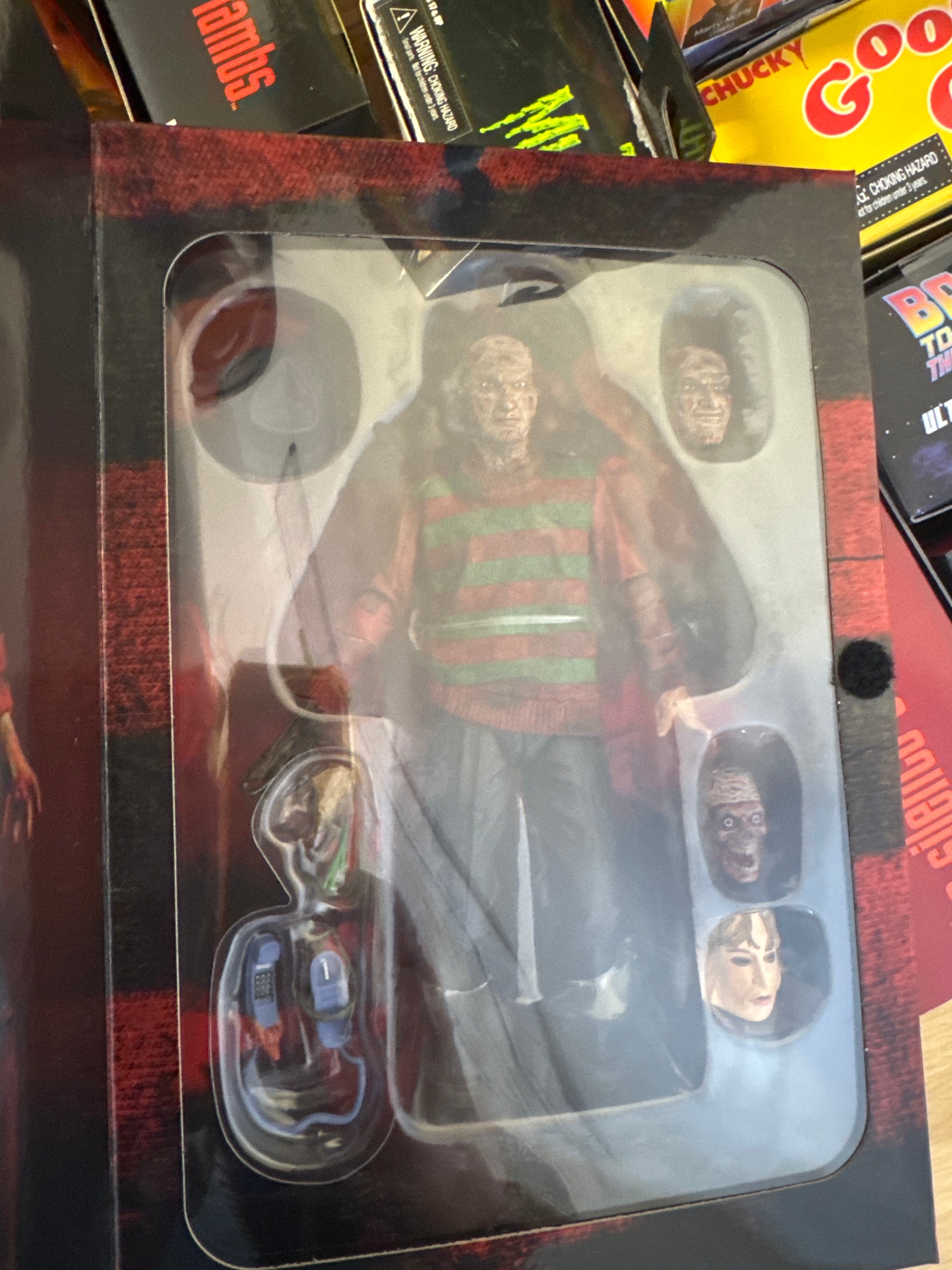Freddy Kruger 7” Figure A Nightmare On Elm Street