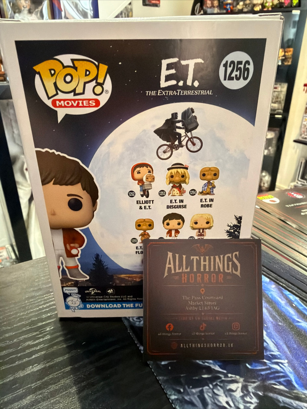 Funko Pop! Movies #1256 E.T. The Extra-Terrestrial Elliott Vinyl Figure