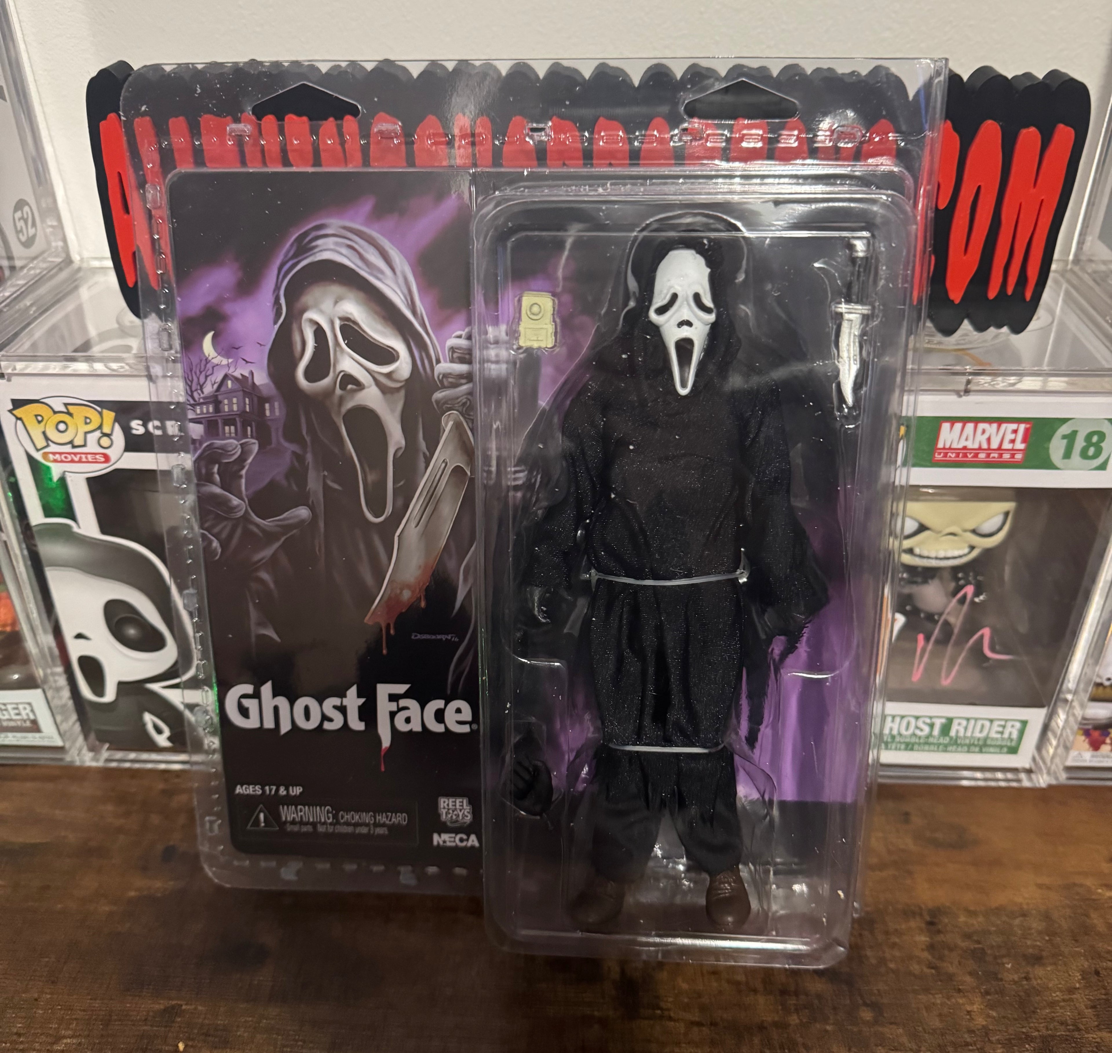 Ghost Face 8” Clothed