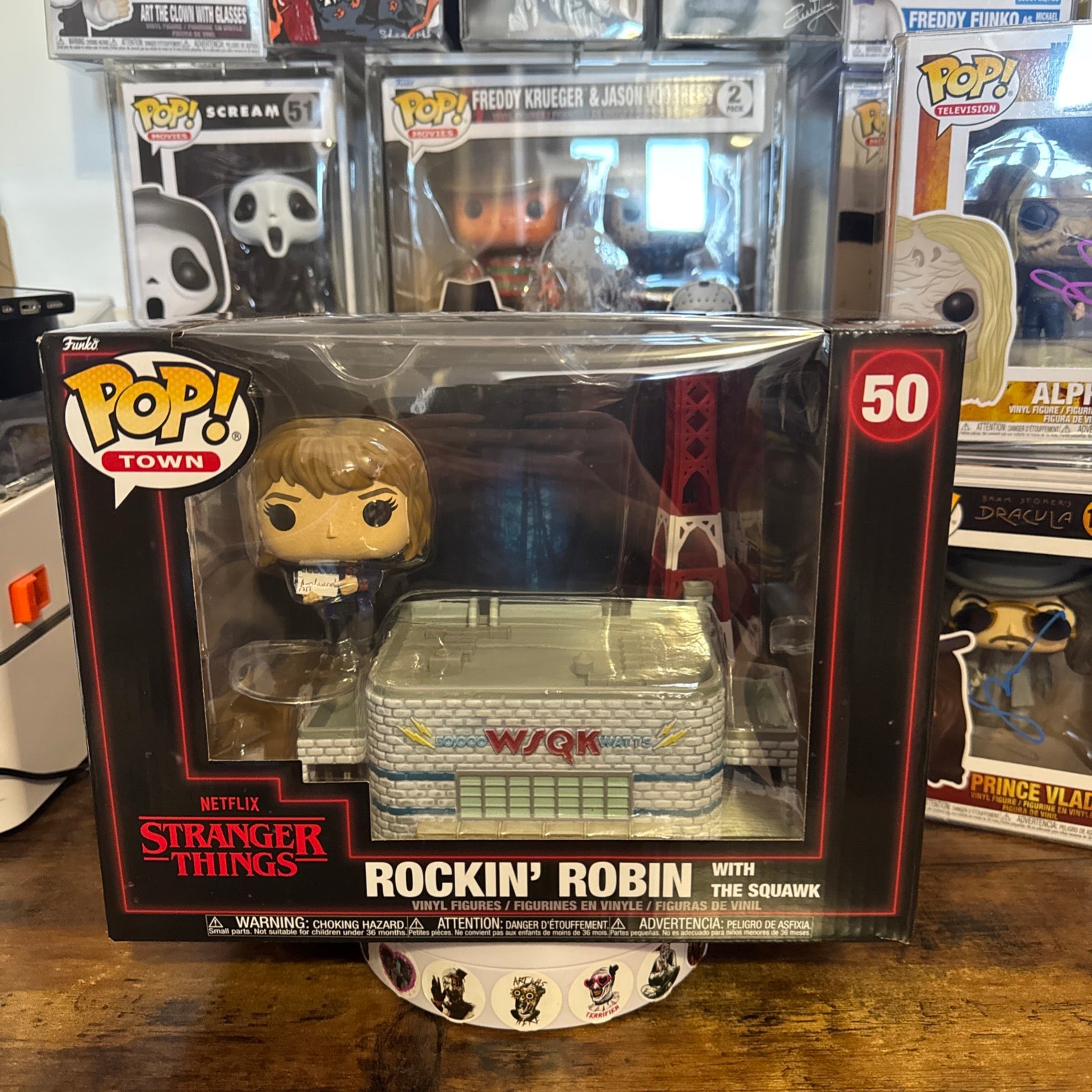 Pop Town Rockin’ Robin With The Squawk #50 Stranger Things