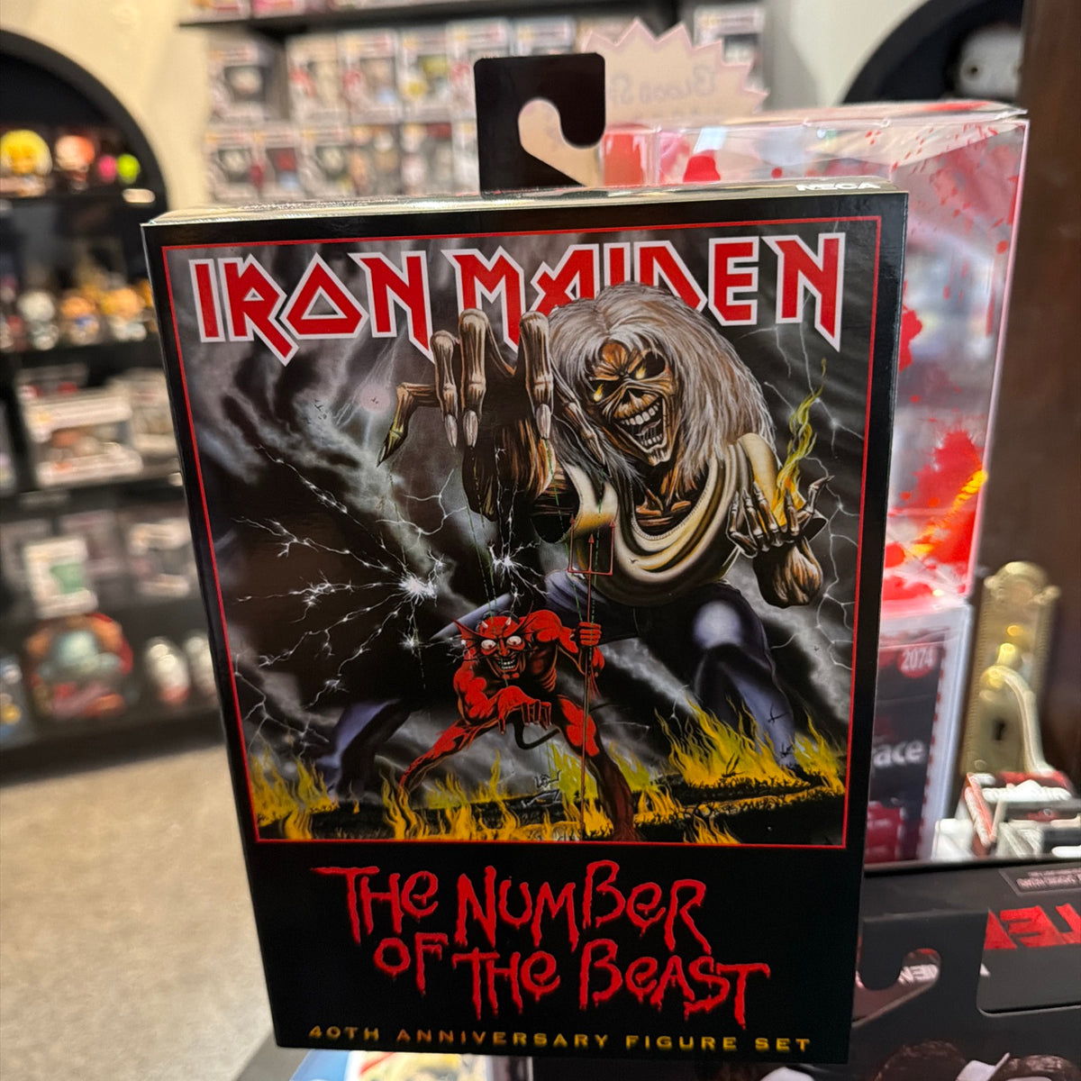 Neca The Number Of The Beast Iron Maiden 7” Action Figure