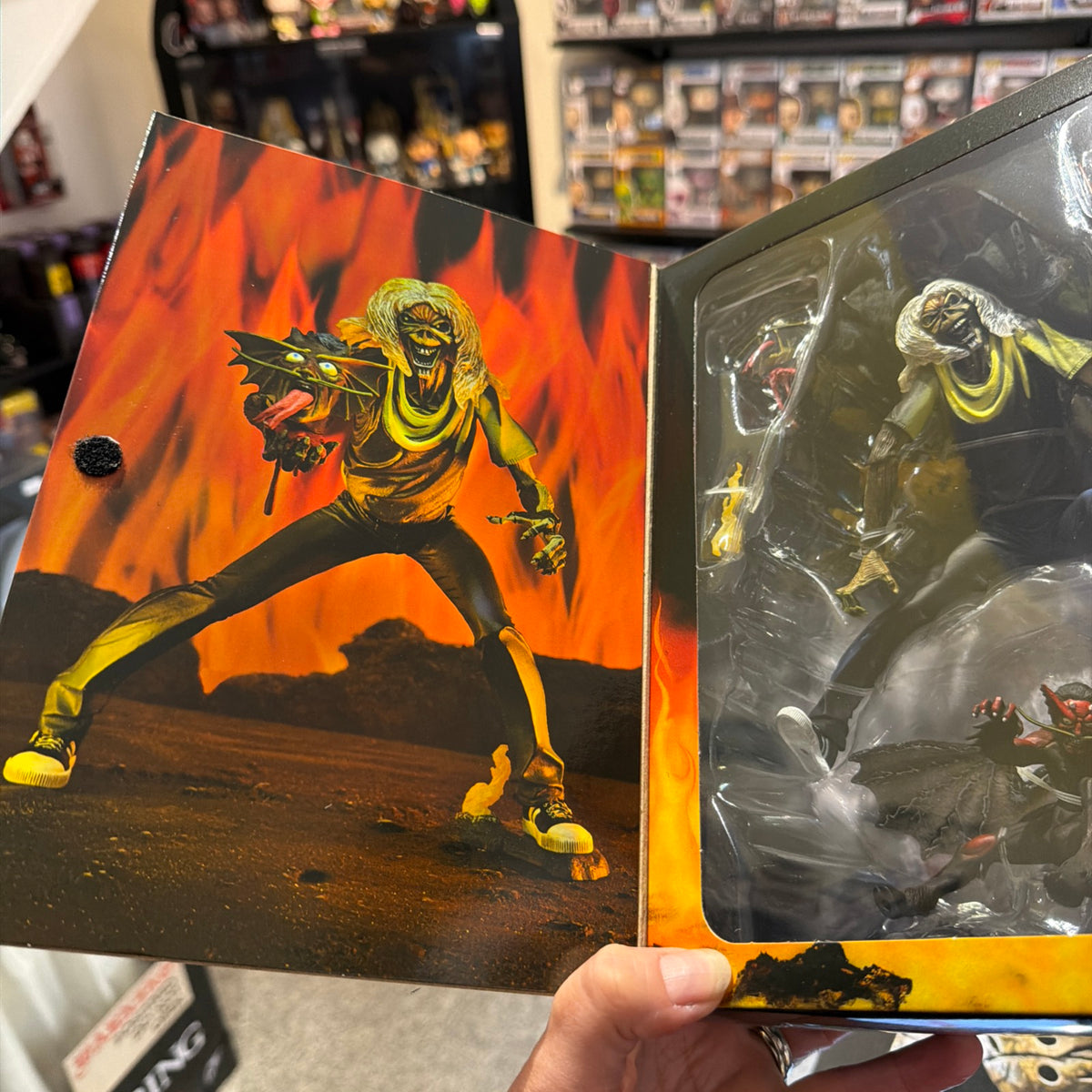 Neca The Number Of The Beast Iron Maiden 7” Action Figure