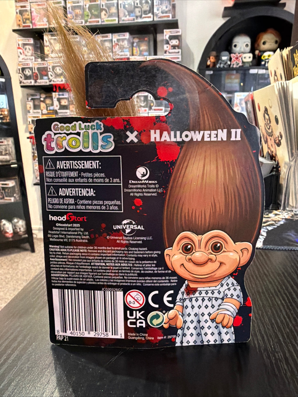 Good Luck Trolls x Halloween II Laurie Strode