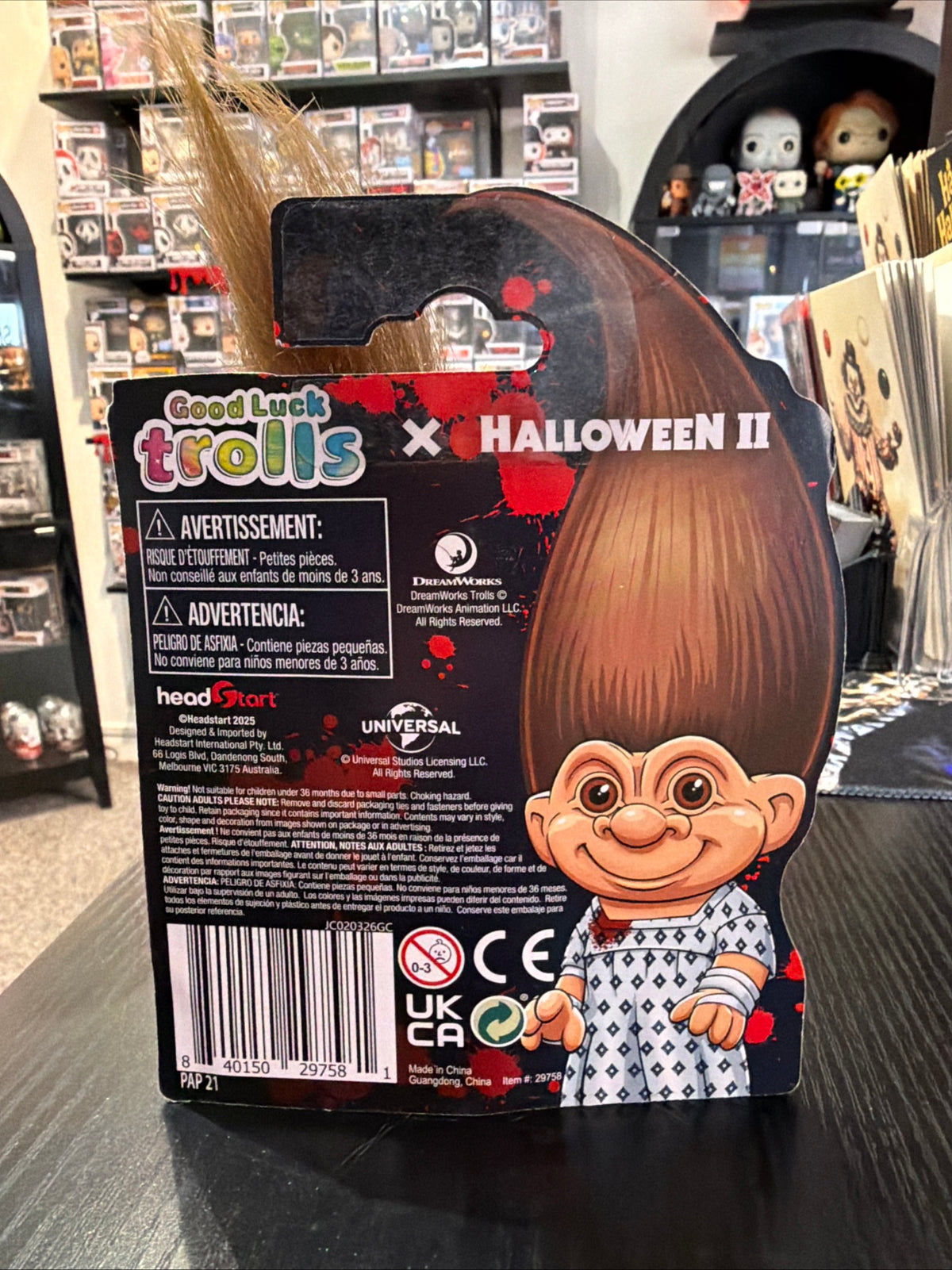Good Luck Trolls x Halloween II Laurie Strode