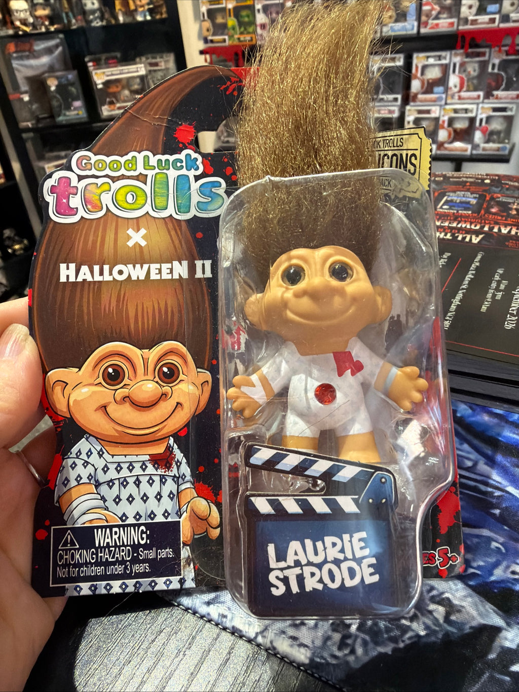 Good Luck Trolls x Halloween II Laurie Strode