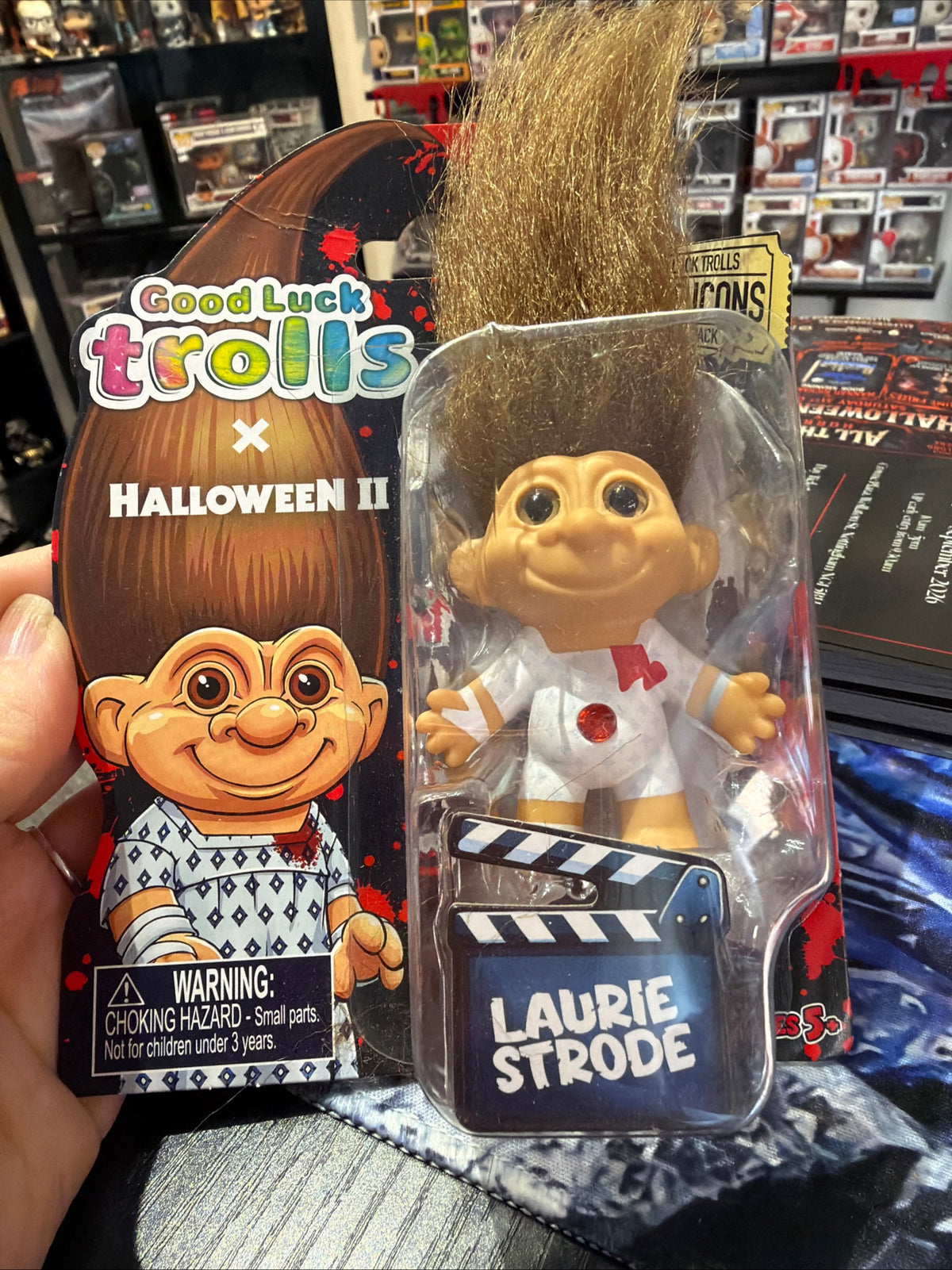 Good Luck Trolls x Halloween II Laurie Strode