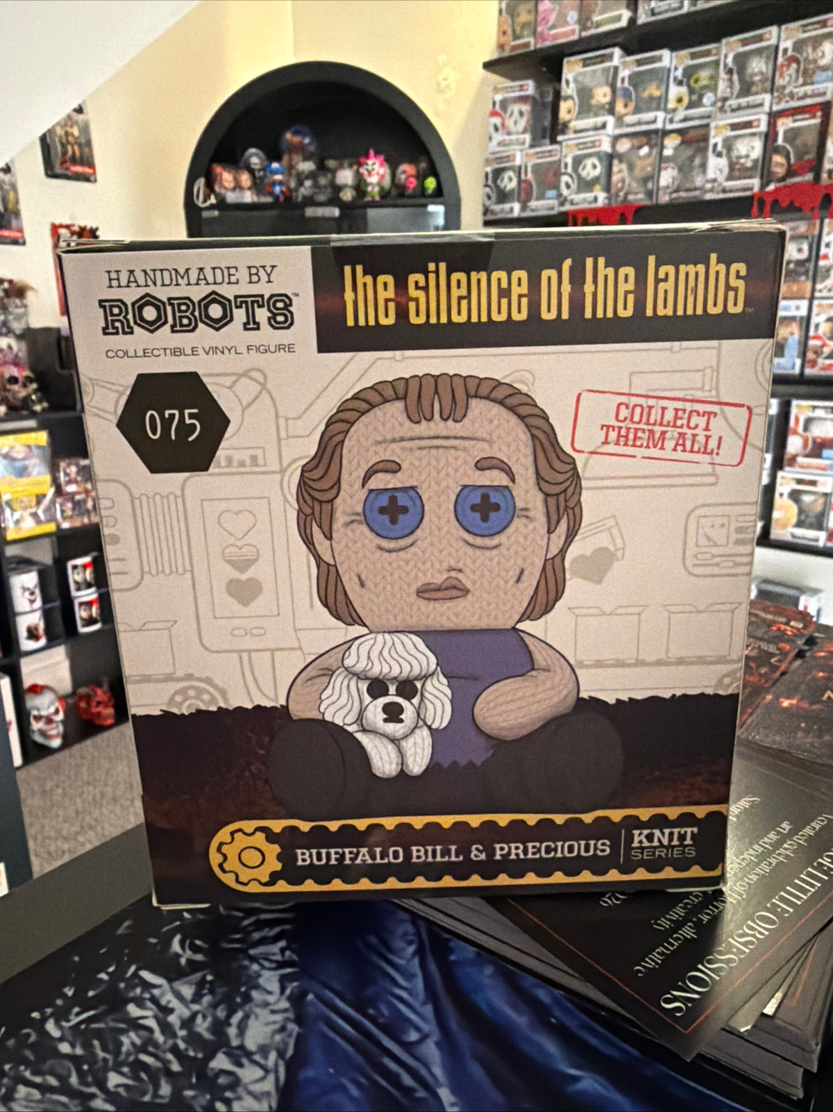 Handmade By Robots #075 Knit Series Buffalo Bill & Precious The Silence of The Lambs