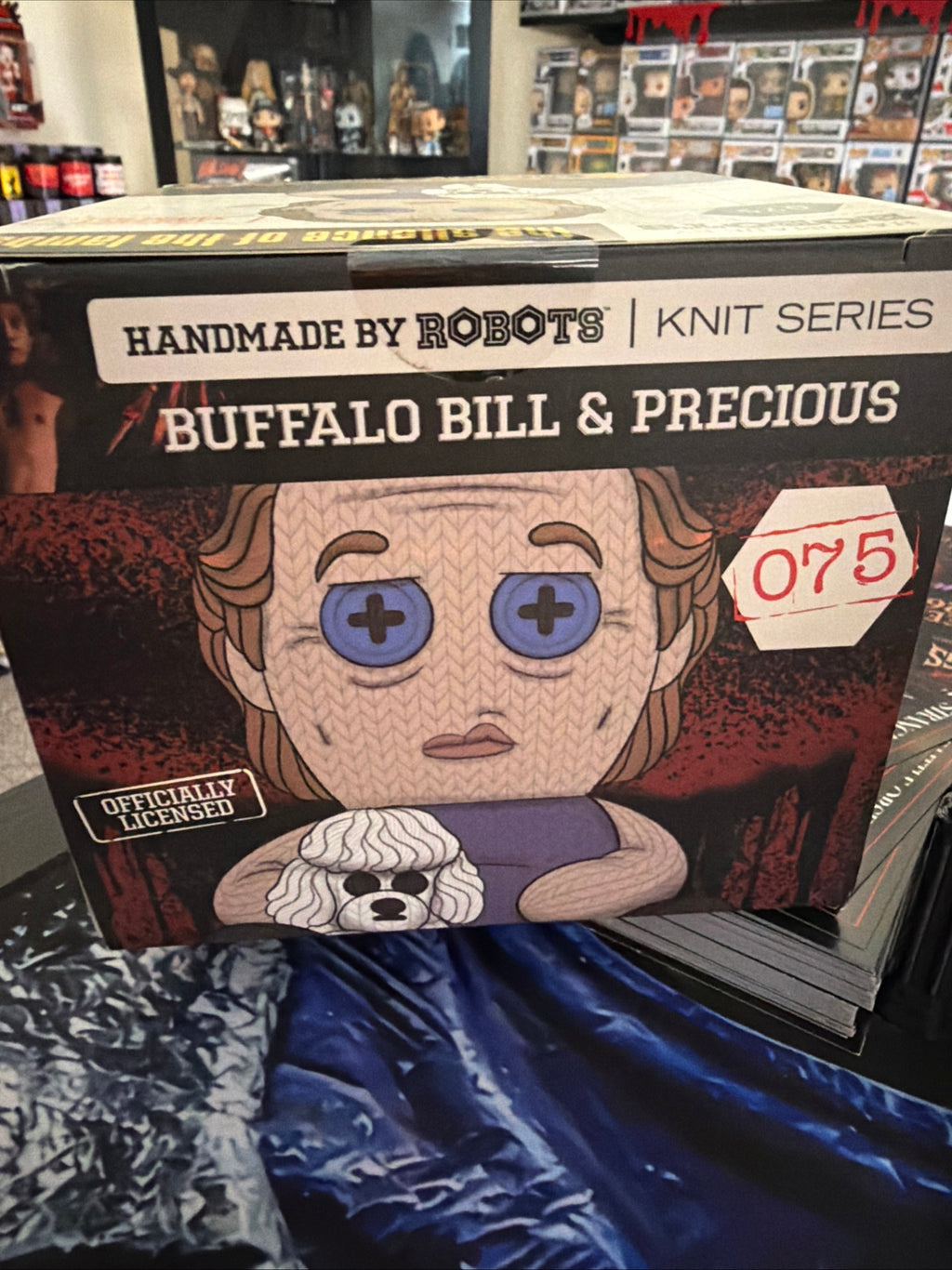 Handmade By Robots #075 Knit Series Buffalo Bill & Precious The Silence of The Lambs