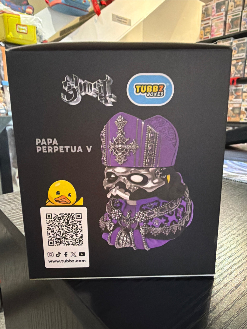 Tubbz Boxed Papa Perpetua V Duck Ghost
