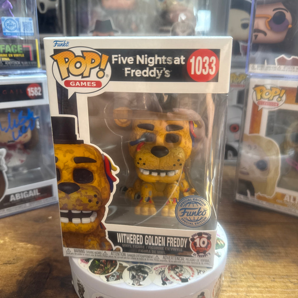 Withered Golden Freddy #1033 Five Nights At Freddy’s