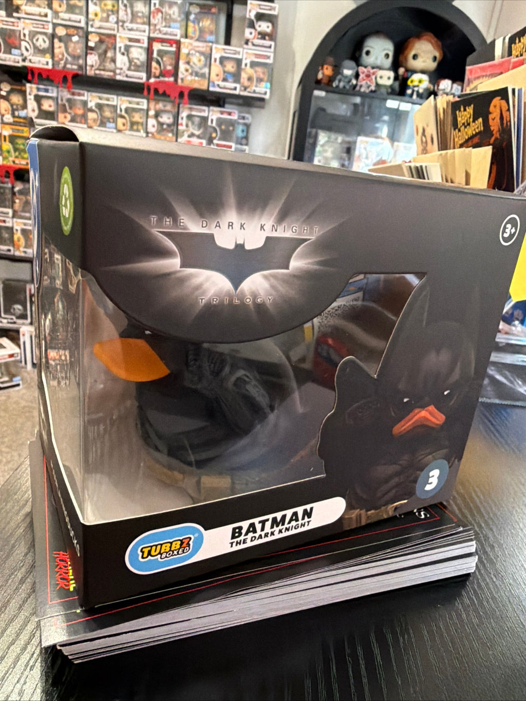 Tubbz Boxed Batman Cosplaying Duck The Dark Knight Figure
