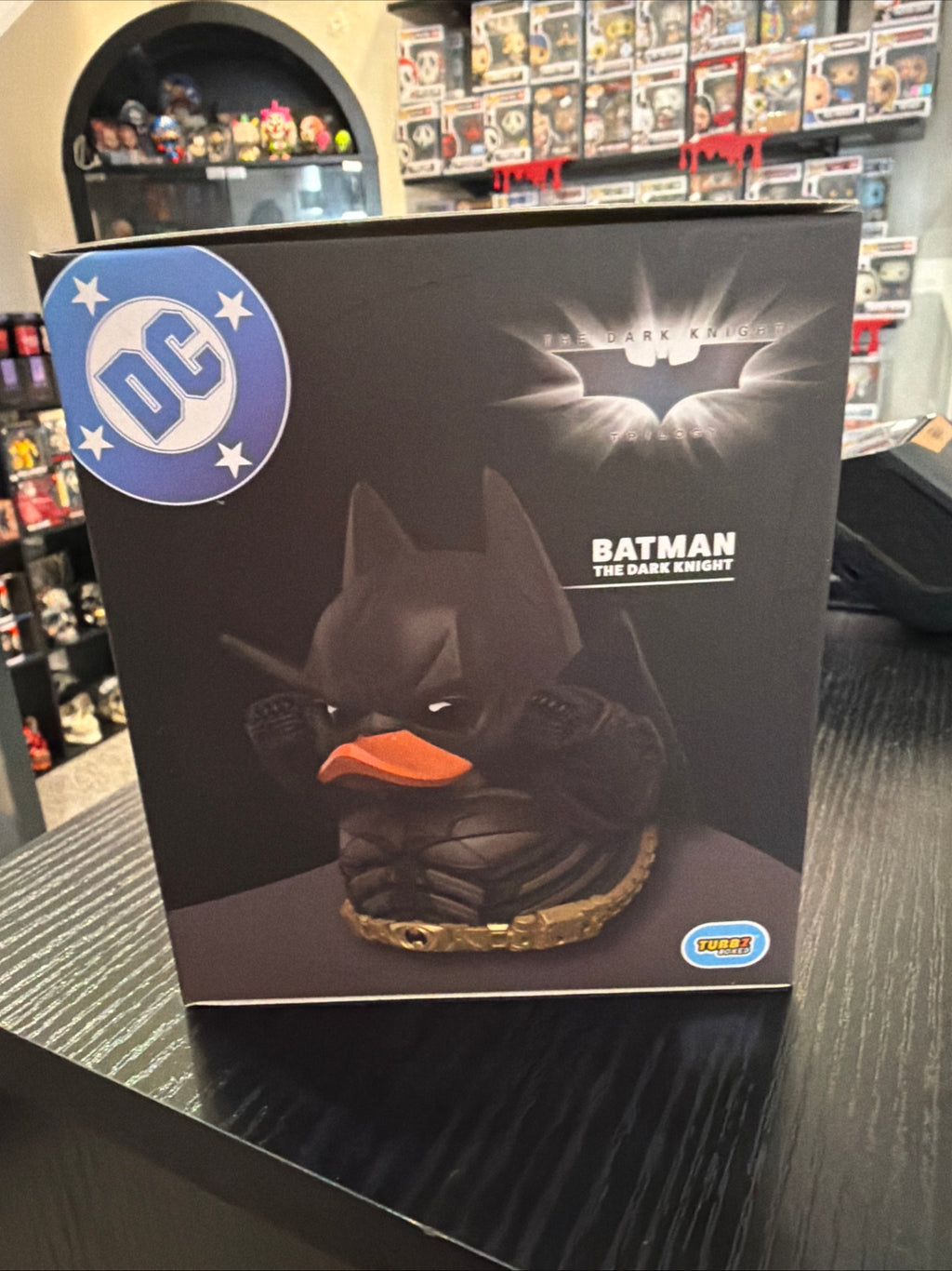 Tubbz Boxed Batman Cosplaying Duck The Dark Knight Figure