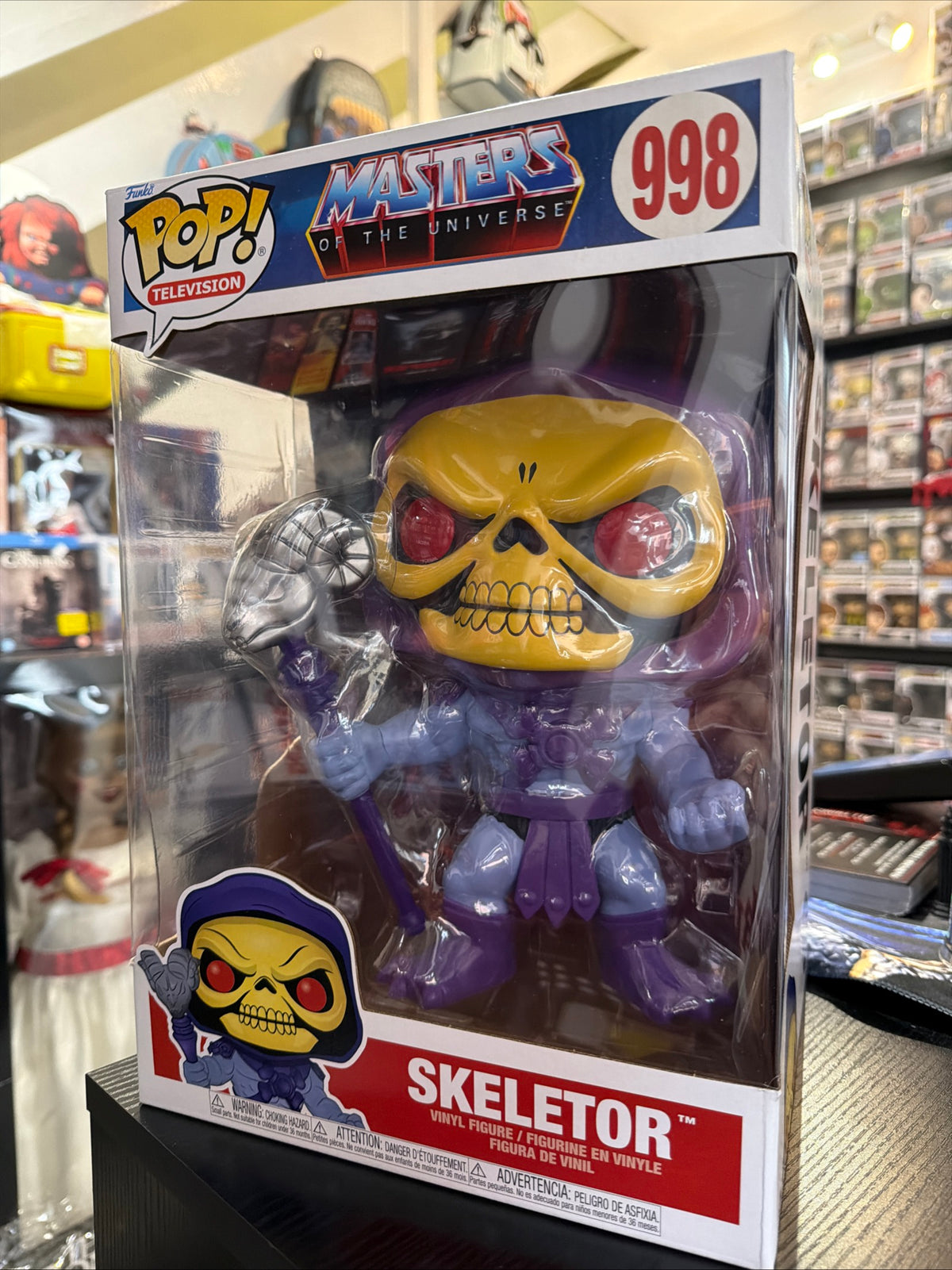 Funko Pop! Television Skeletor #998 Masters Of The Universe Vinyl Figure