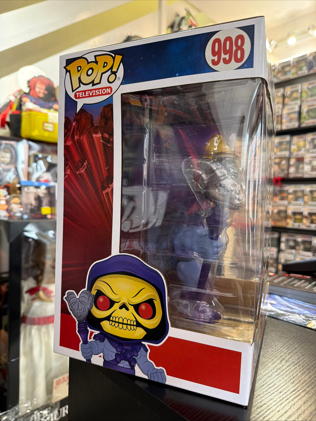 Funko Pop! Television Skeletor #998 Masters Of The Universe Vinyl Figure
