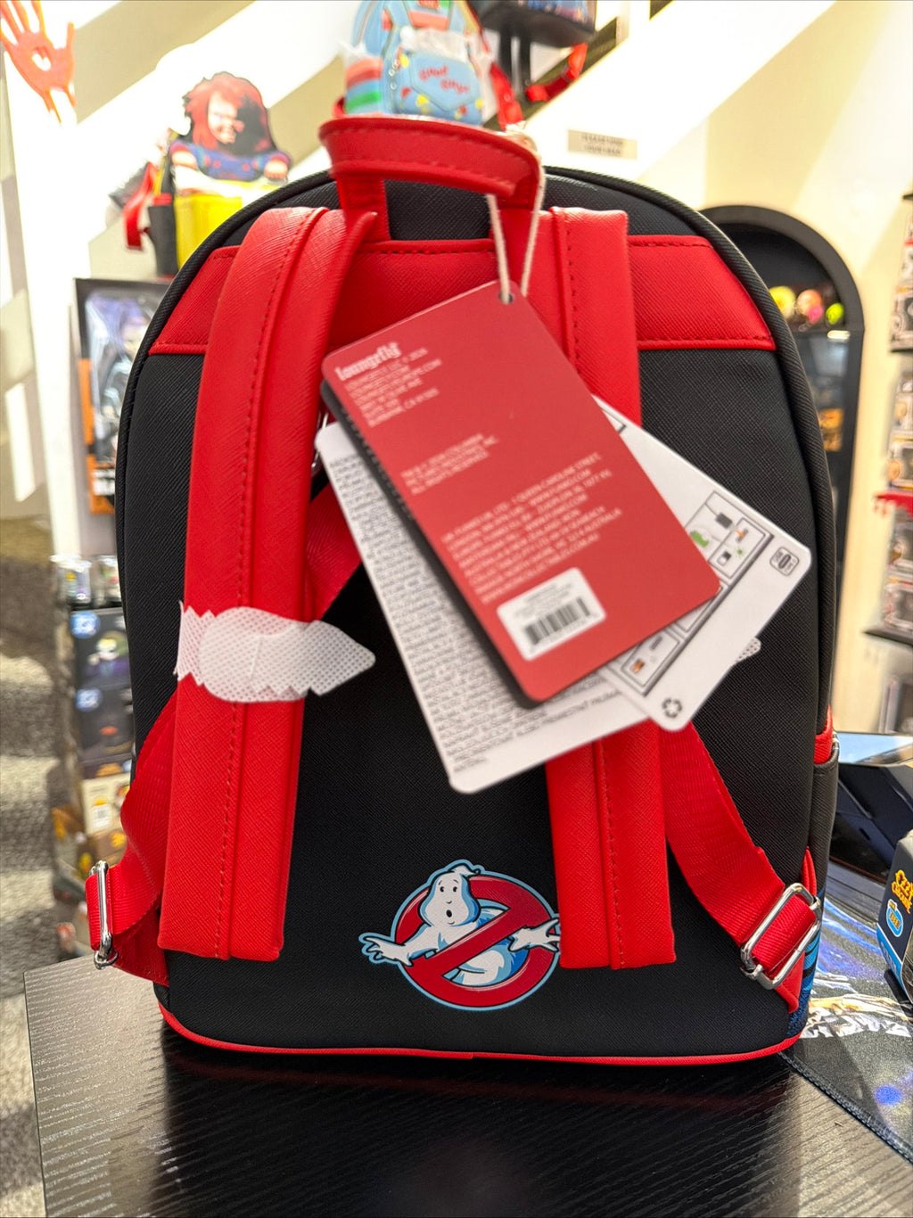 Loungefly Ghostbusters Stay Puft Ecto-1 Light Up Mini Backpack
