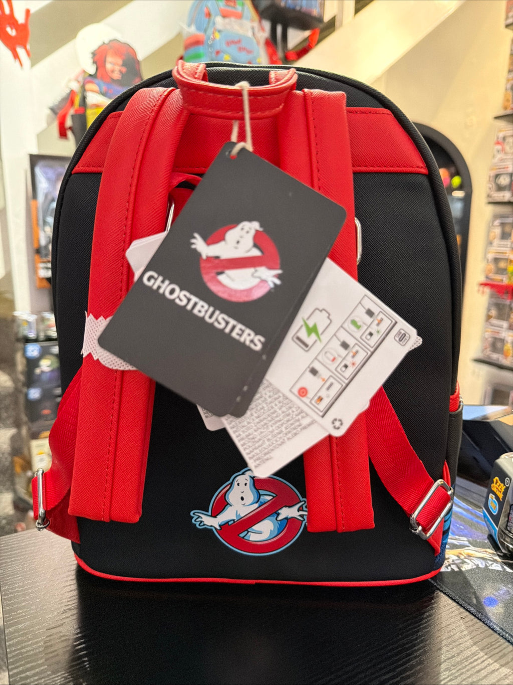 Loungefly Ghostbusters Stay Puft Ecto-1 Light Up Mini Backpack