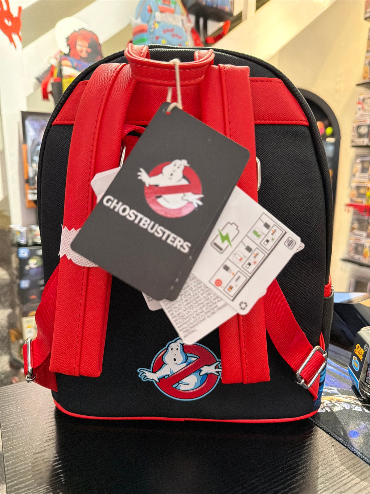 Loungefly Ghostbusters Stay Puft Ecto-1 Light Up Mini Backpack