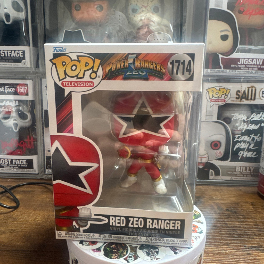 Red Zeo Ranger #1714 Power Rangers Zeo