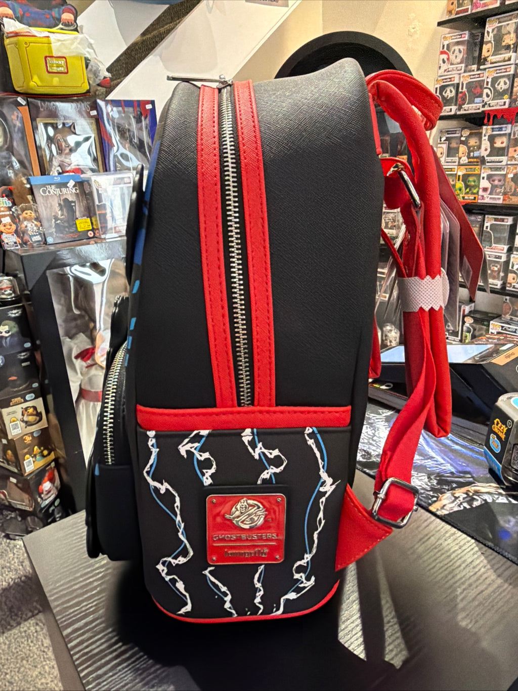 Loungefly Ghostbusters Stay Puft Ecto-1 Light Up Mini Backpack