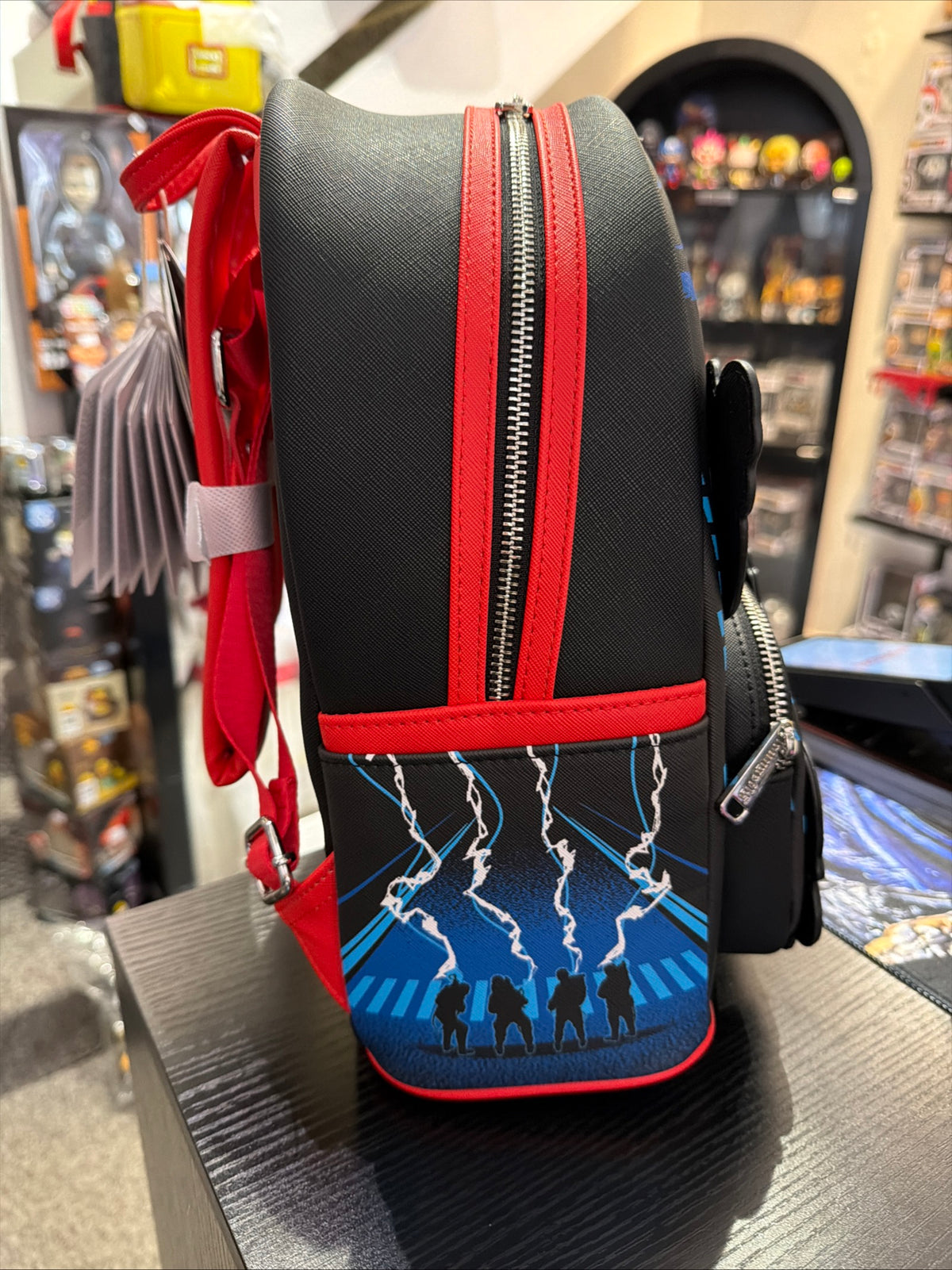 Loungefly Ghostbusters Stay Puft Ecto-1 Light Up Mini Backpack