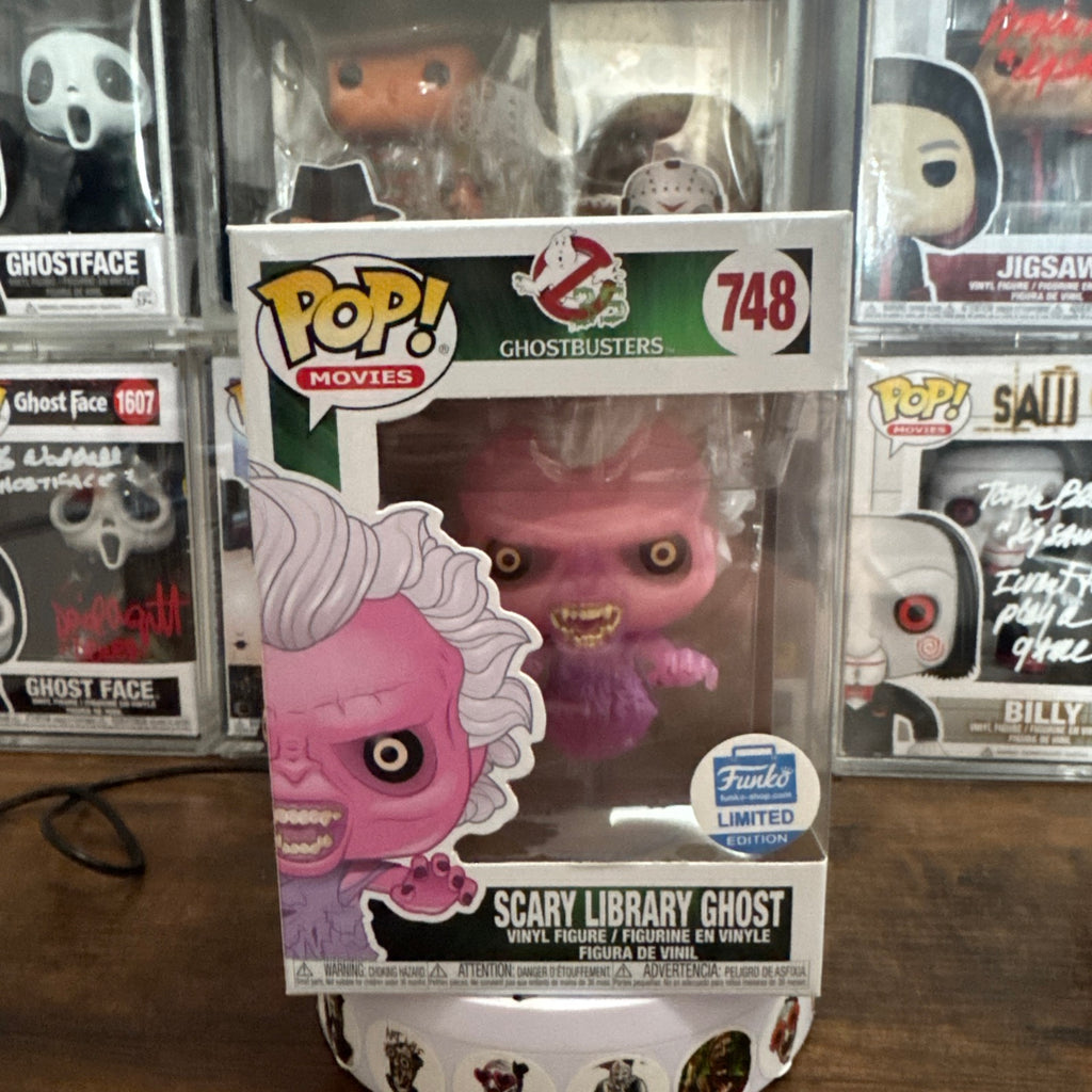 Vaulted Scary Library Ghost #748 Ghostbusters
