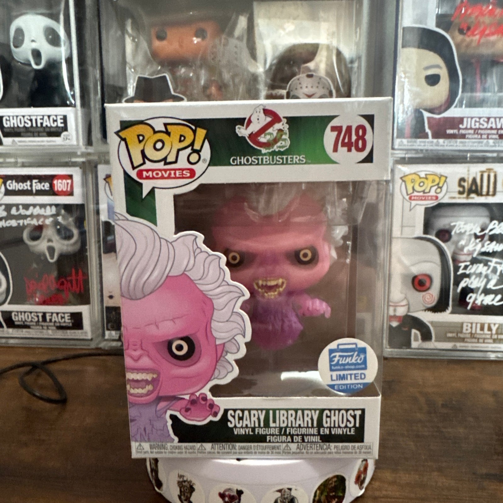 Vaulted Scary Library Ghost #748 Ghostbusters