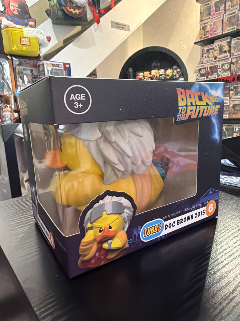 Tubbz Boxed Doc Brown 2015 Cosplaying Duck Back To The Future