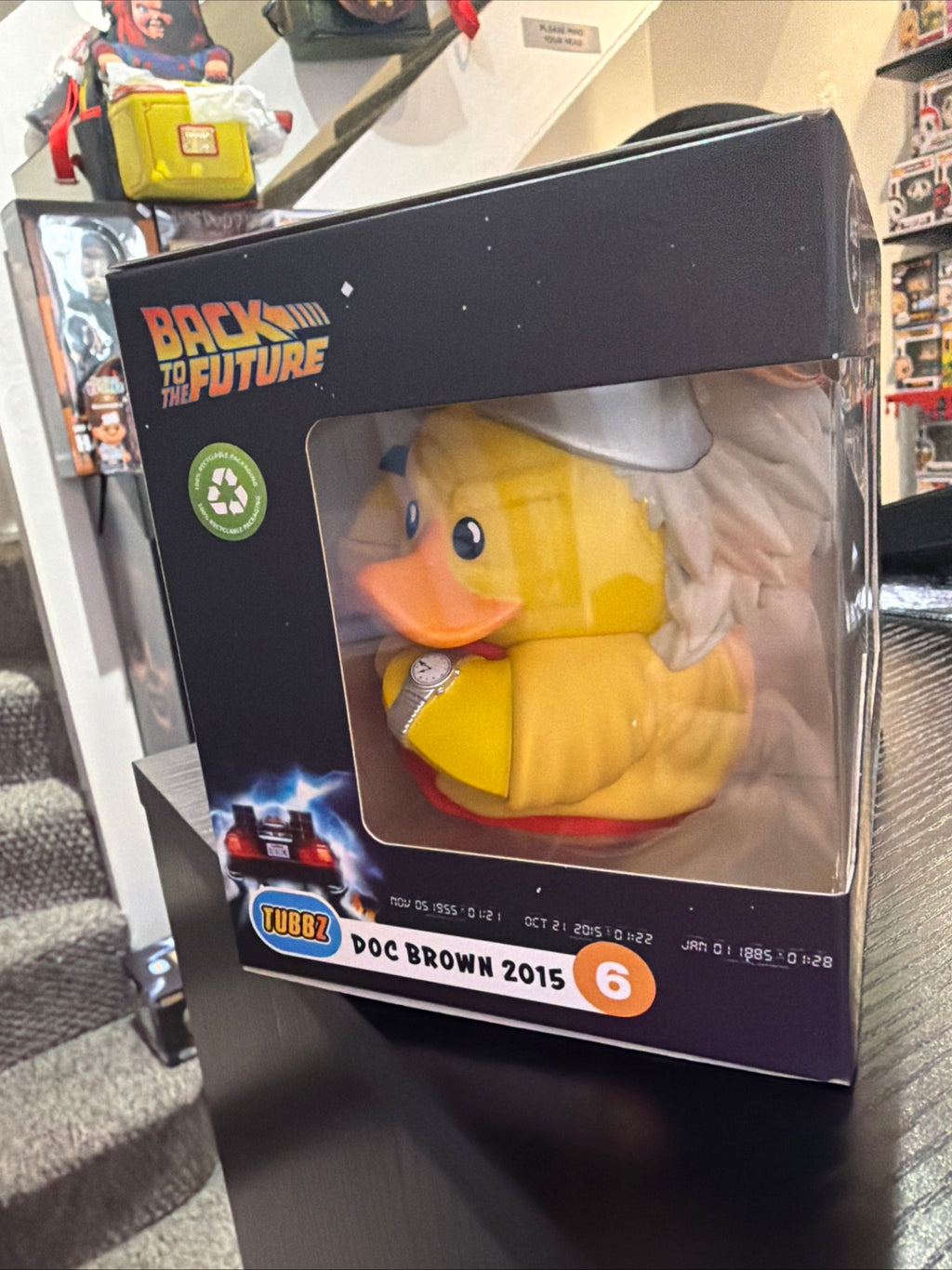 Tubbz Boxed Doc Brown 2015 Cosplaying Duck Back To The Future