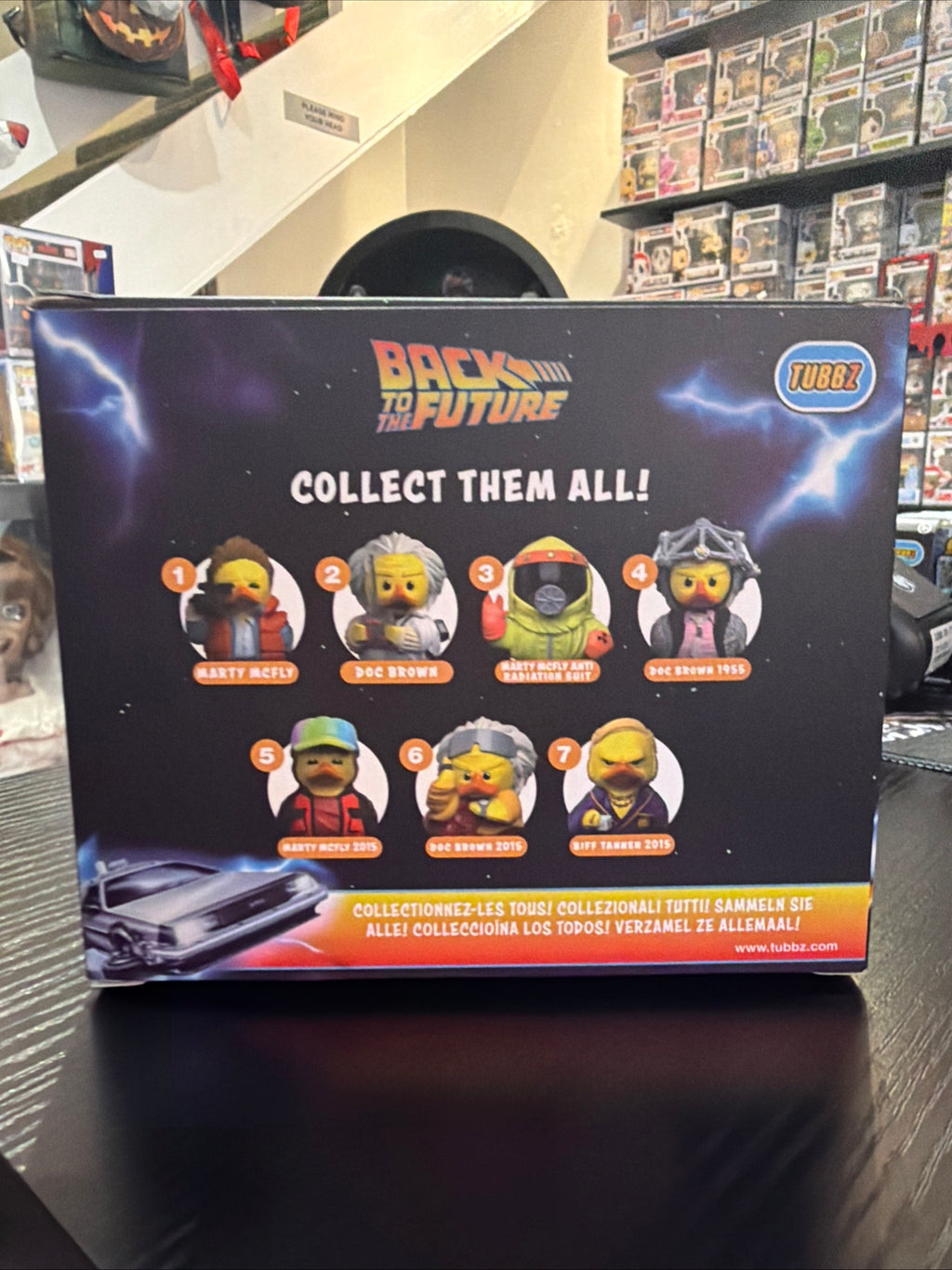 Tubbz Boxed Doc Brown 2015 Cosplaying Duck Back To The Future