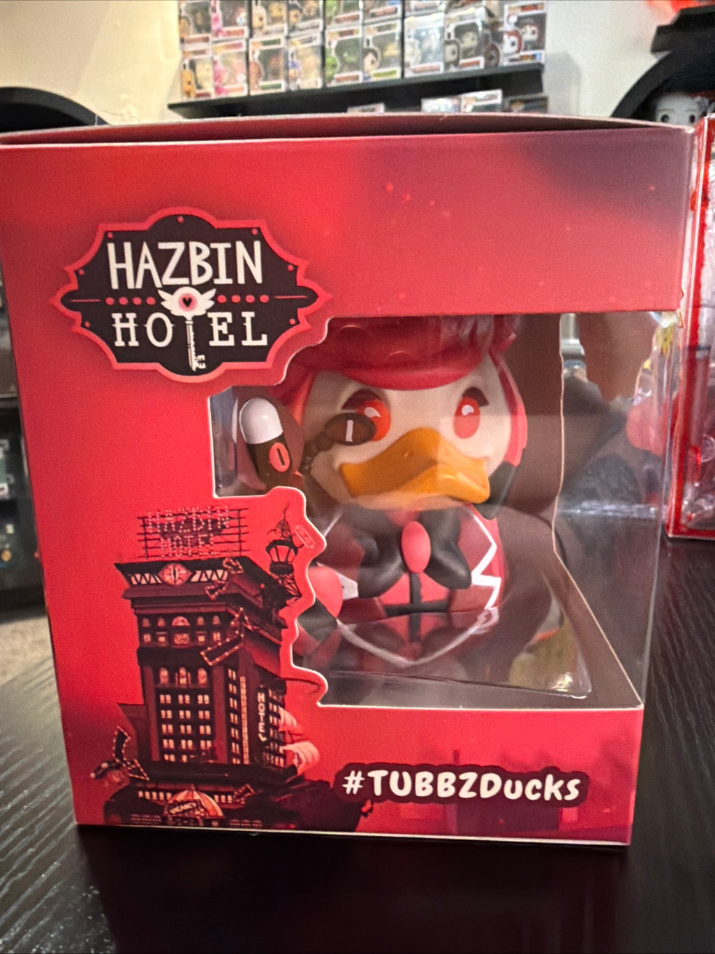 Tubbz Boxed Alastor Hazbin Hotel Alastor Cosplaying Duck Figure