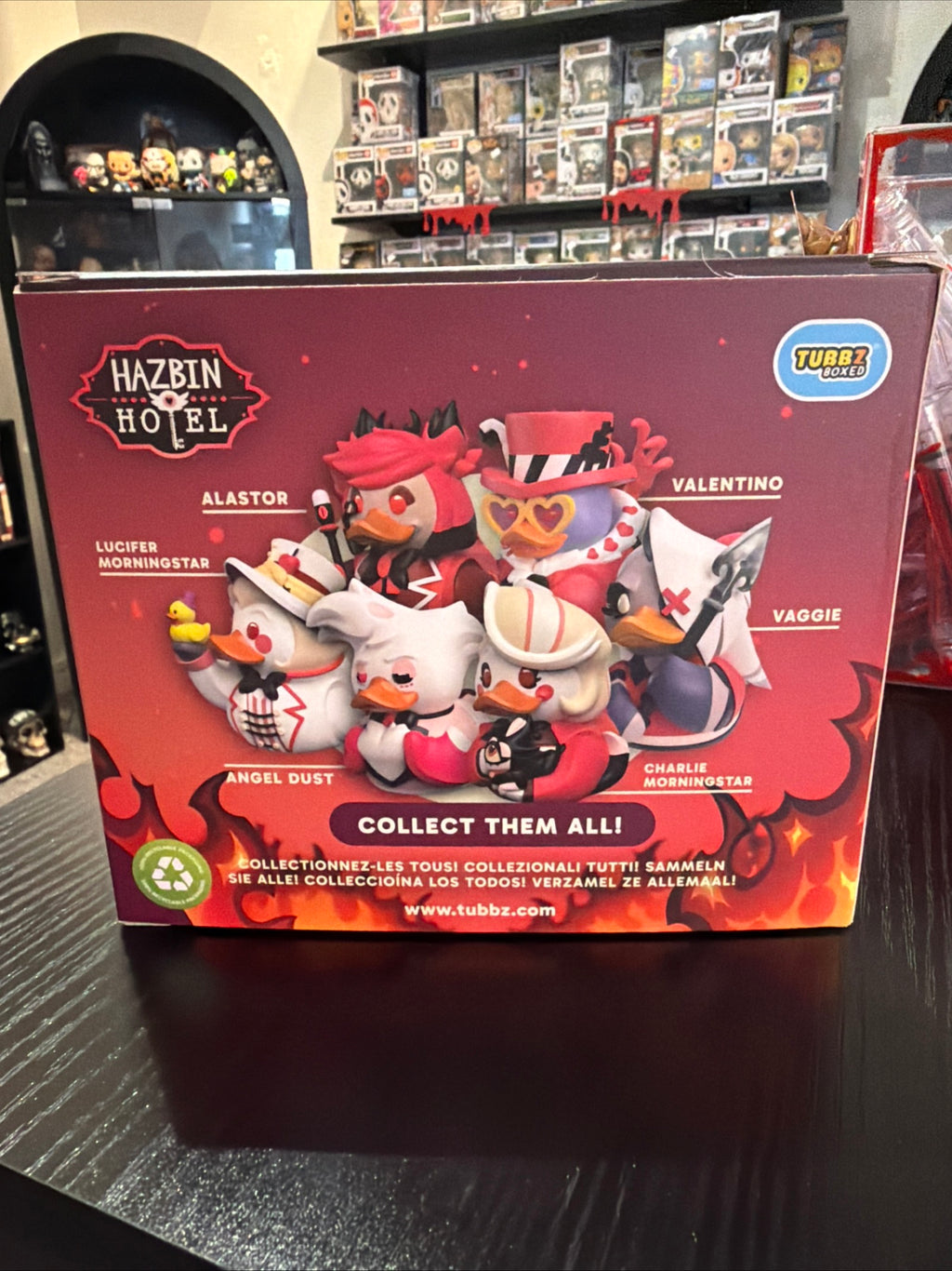 Tubbz Boxed Alastor Hazbin Hotel Alastor Cosplaying Duck Figure