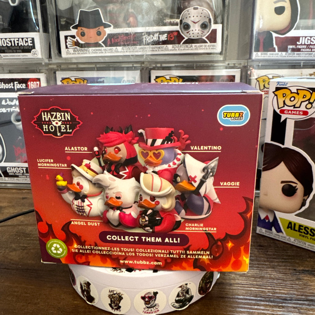 Tubbz Angel Dust Hazbin Hotel Boxed Edition