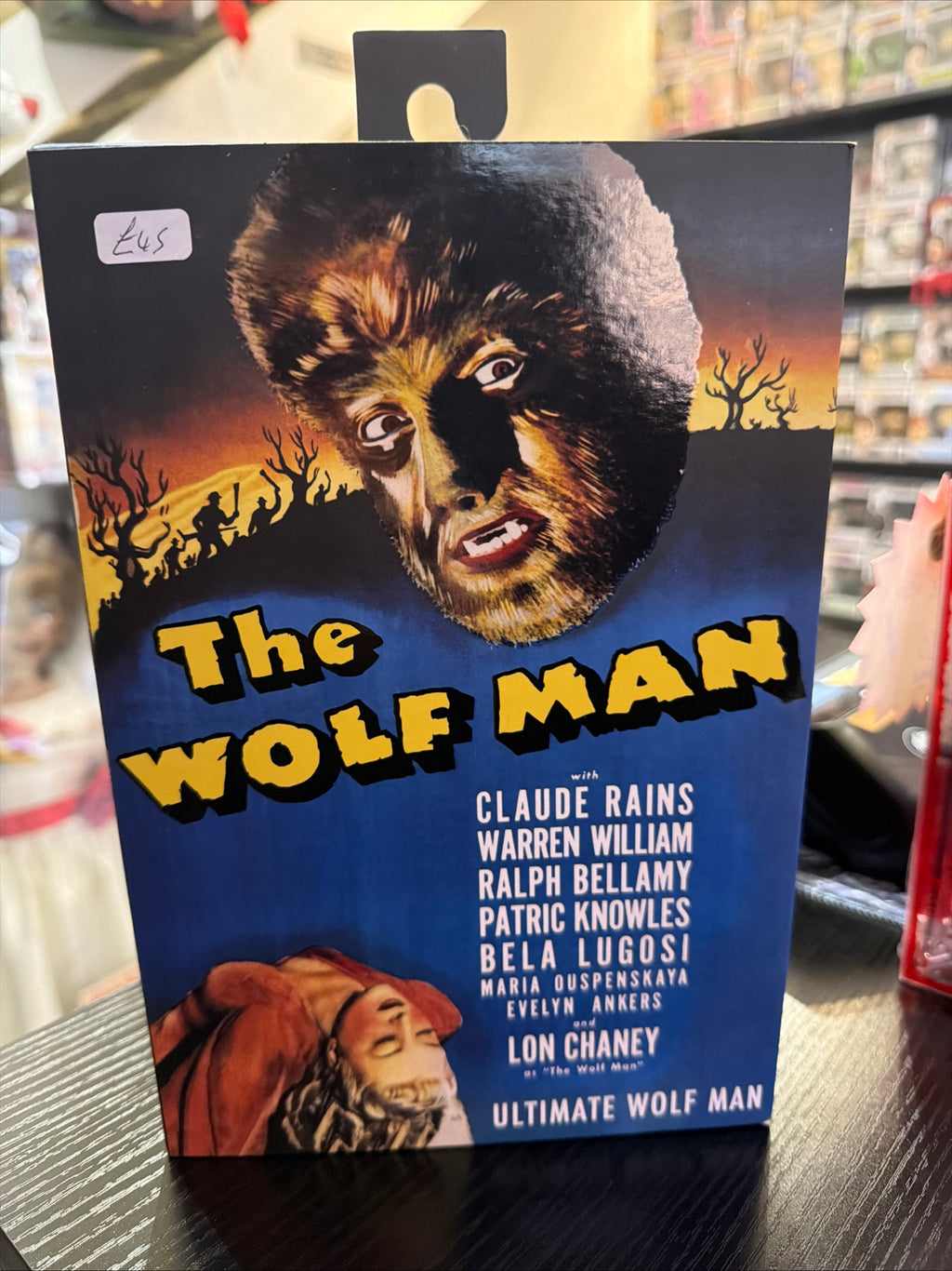 Neca Universal Monsters The Wolf Man Figure