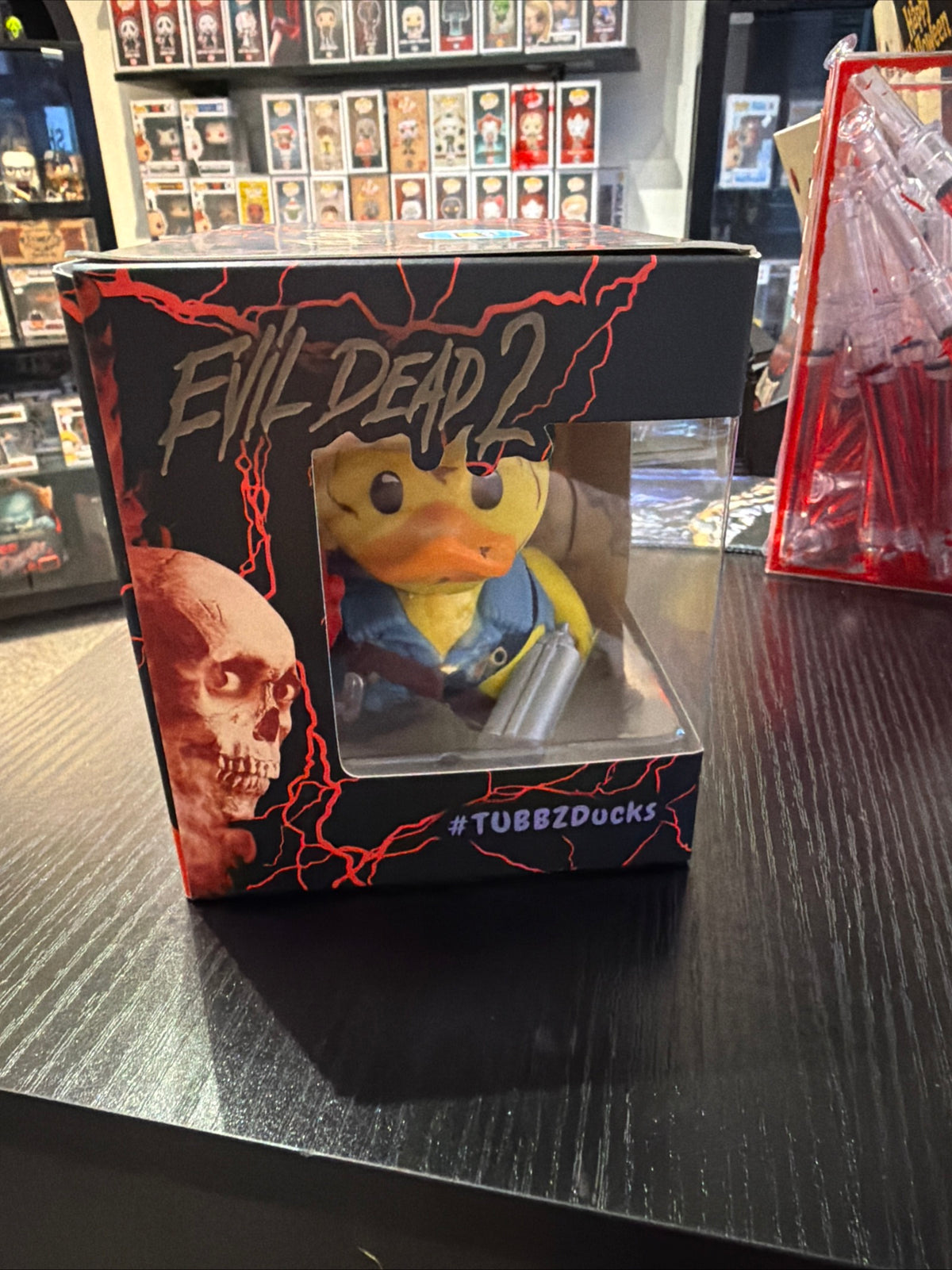Tubbz Boxed Evil Dead 2 Ash Cosplaying Duck