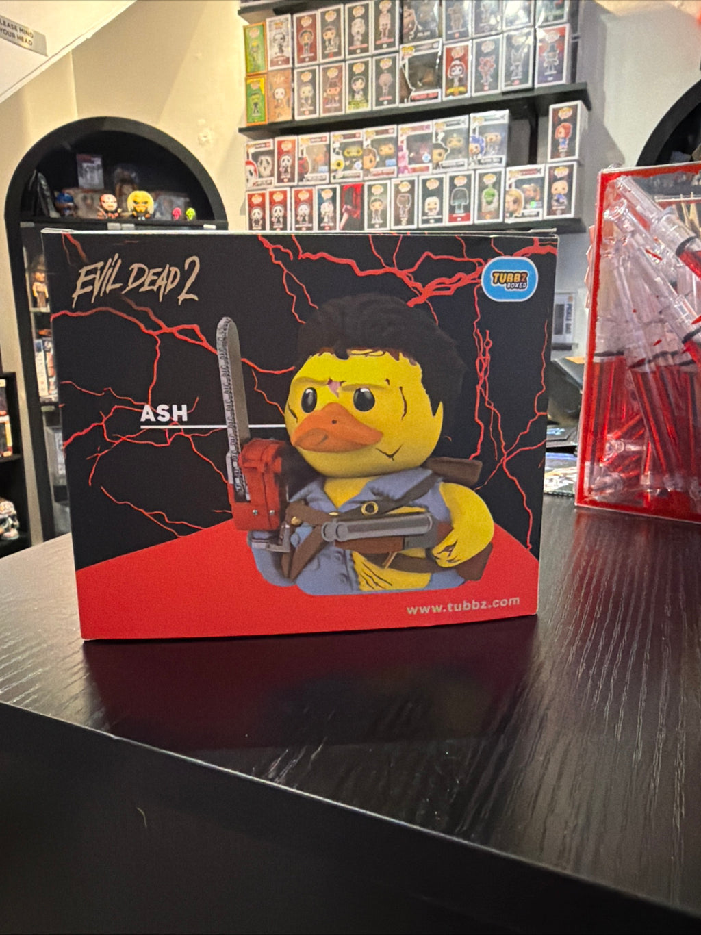 Tubbz Boxed Evil Dead 2 Ash Cosplaying Duck