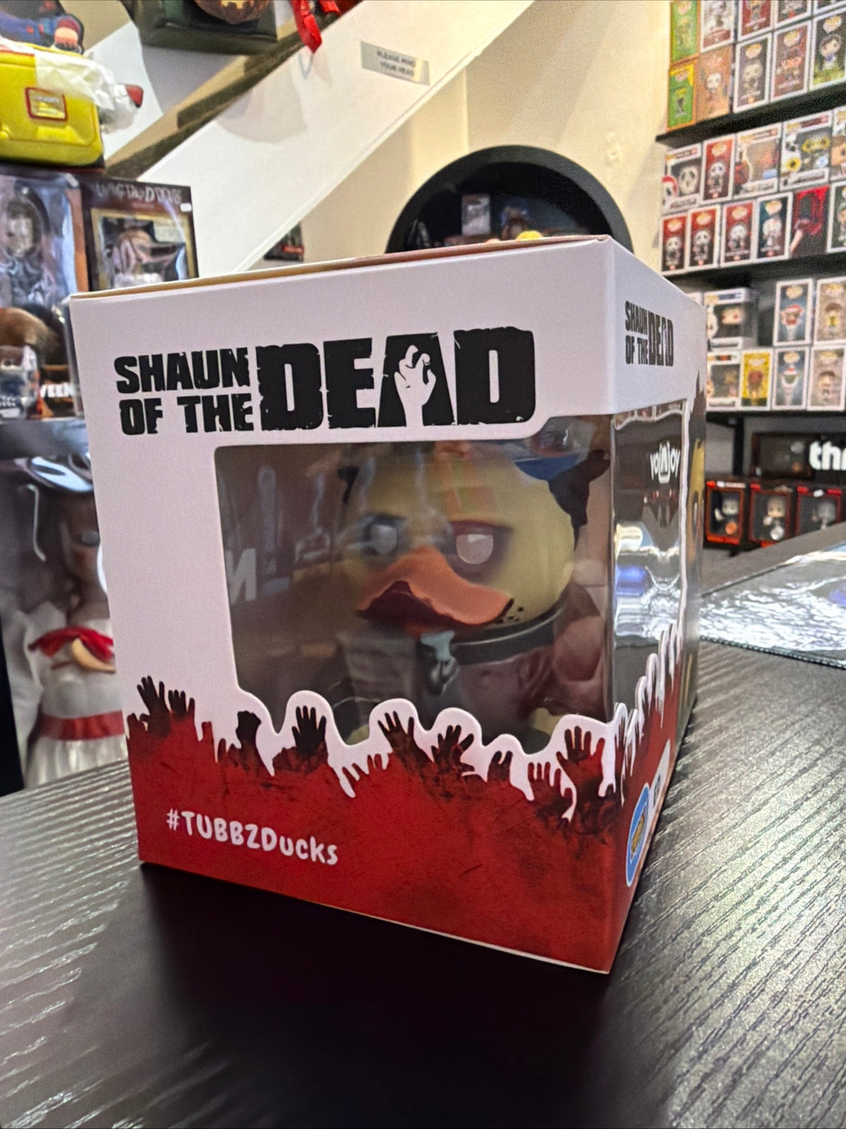 Tubbz Boxed Shaun of The Dead Ed Cosplaying Duck