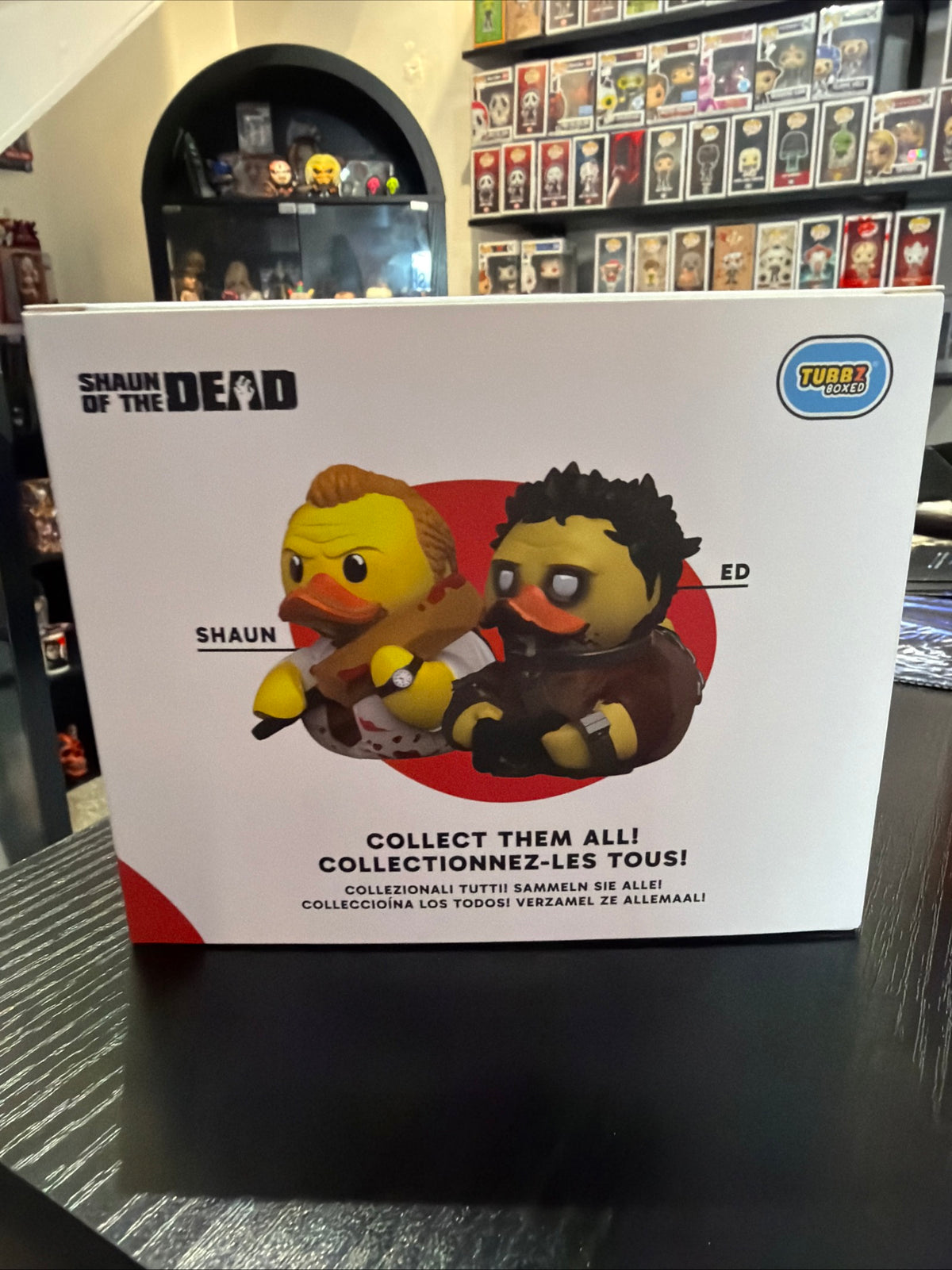 Tubbz Boxed Shaun Of The Dead Shaun Cosplaying Duck Figure