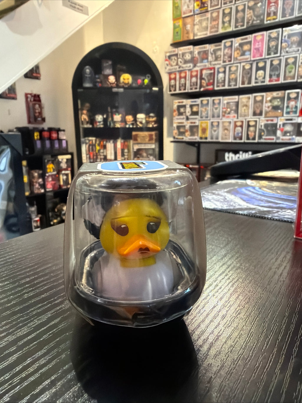 TUBBZ Mini Universal Monsters Bride Of Frankenstein Cosplaying Duck