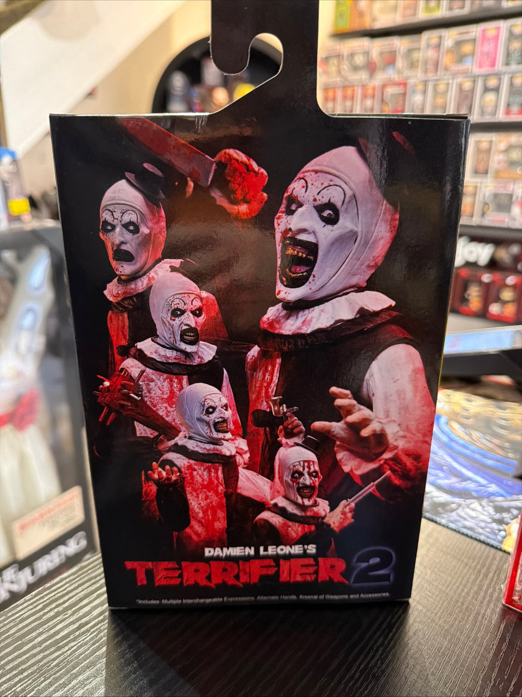 NECA Damien Leone’s Terrifier 2 Ultimate Art The Clown (Blood Splatter)