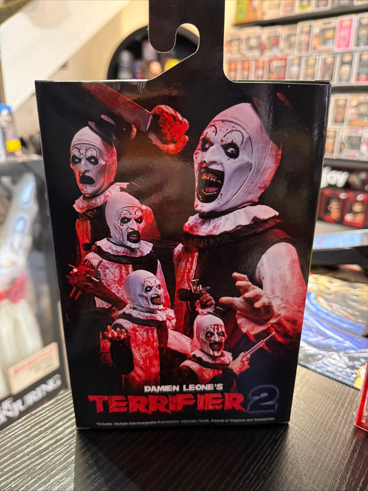 NECA Damien Leone’s Terrifier 2 Ultimate Art The Clown (Blood Splatter)
