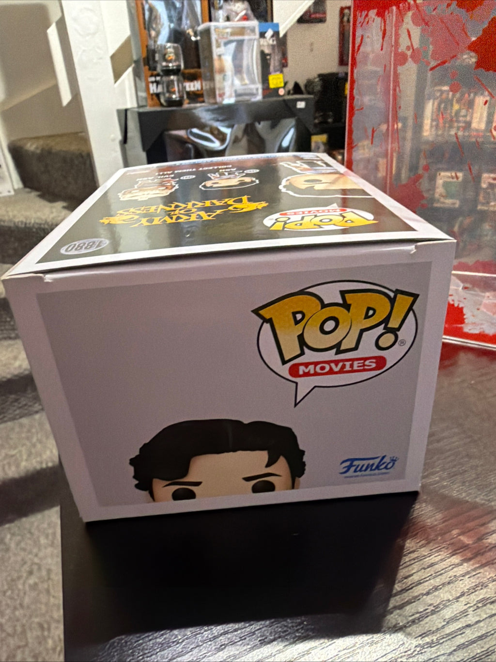 Funko Pop! Army of Darkness Ash Evil Dead with Free Blood Splattered Protector #1880