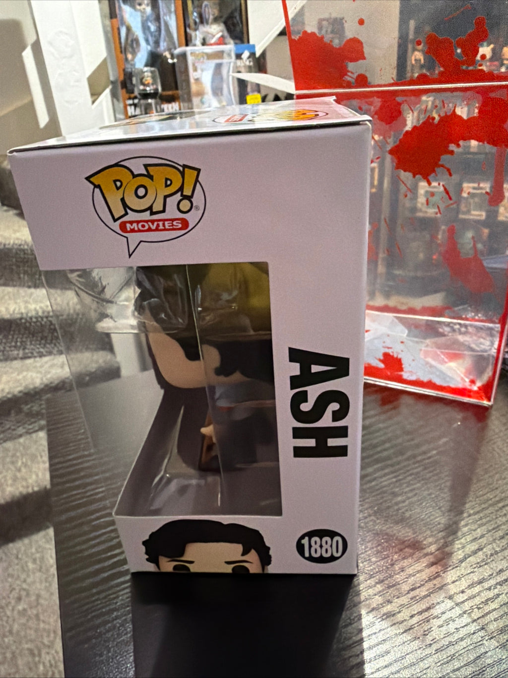 Funko Pop! Army of Darkness Ash Evil Dead with Free Blood Splattered Protector #1880