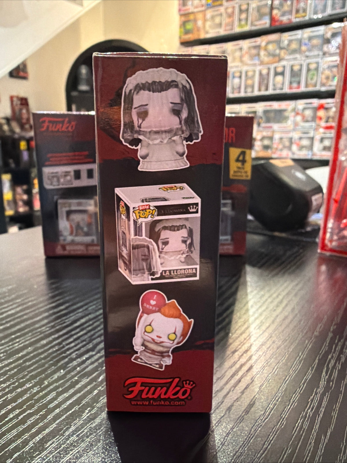 Funko Bitty Pop! Horror Collection Pennywise, The Nun, Annabelle & The Crooked Man
