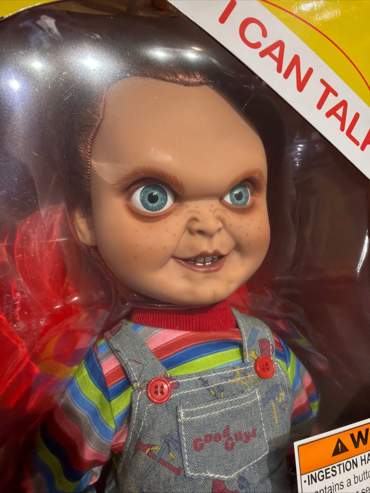 Mezco Chucky Evil Face Child’s Play 15” Talking Doll with Sound