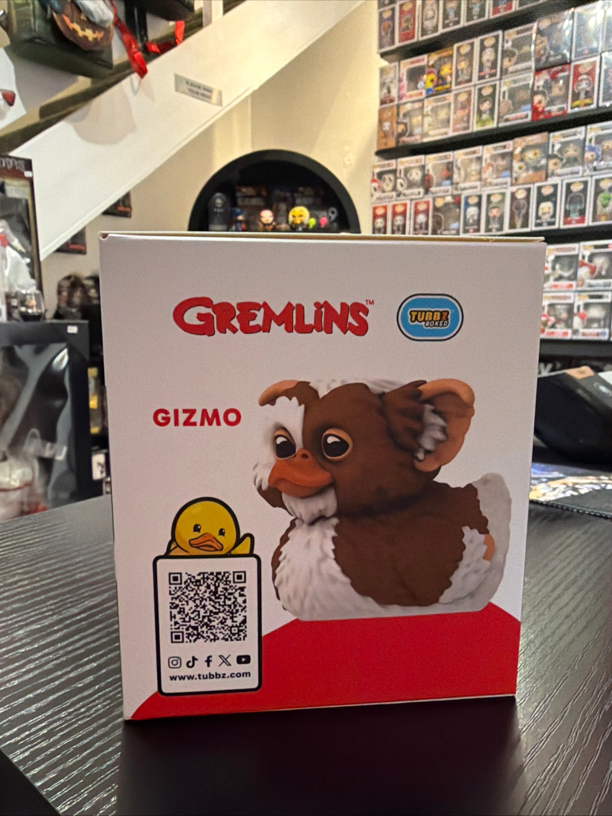 Tubbz Boxed Gizmo Gremlins Cosplaying Duck Figure