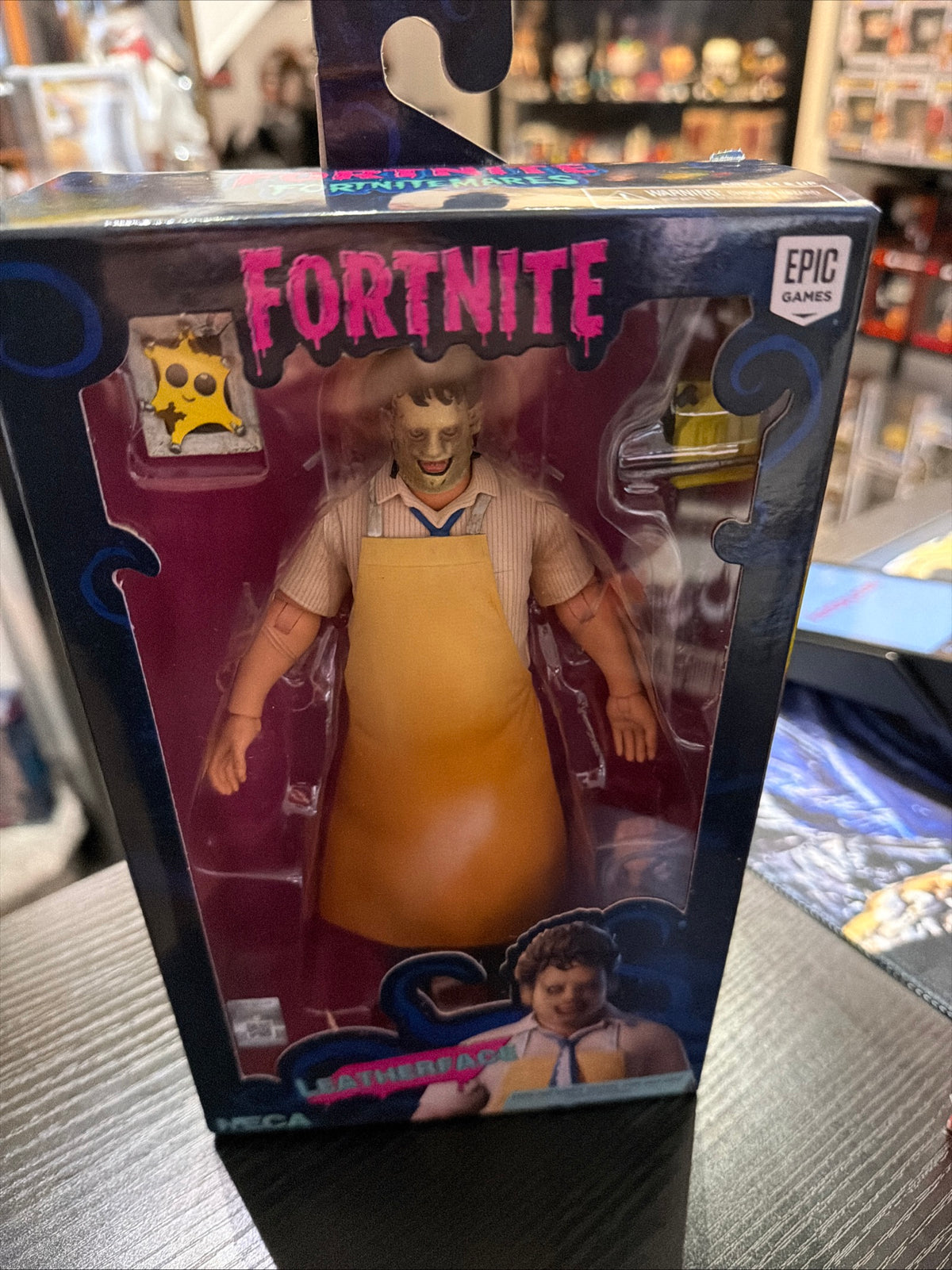NECA Fortnite x Leatherface Fortnitemares 7” Figure