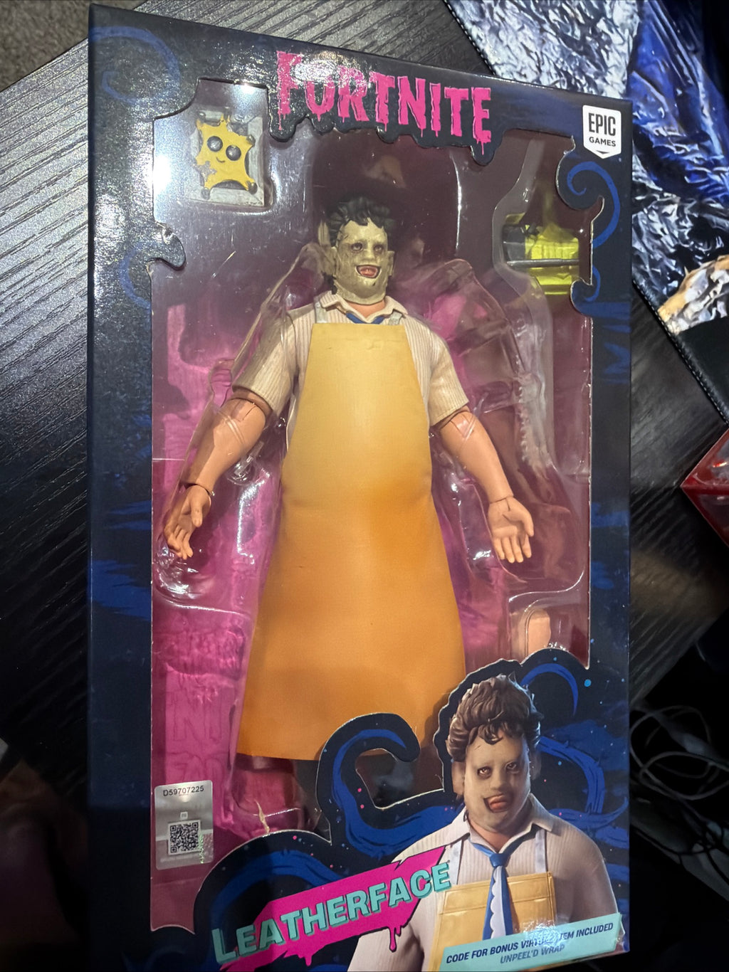 NECA Fortnite x Leatherface Fortnitemares 7” Figure