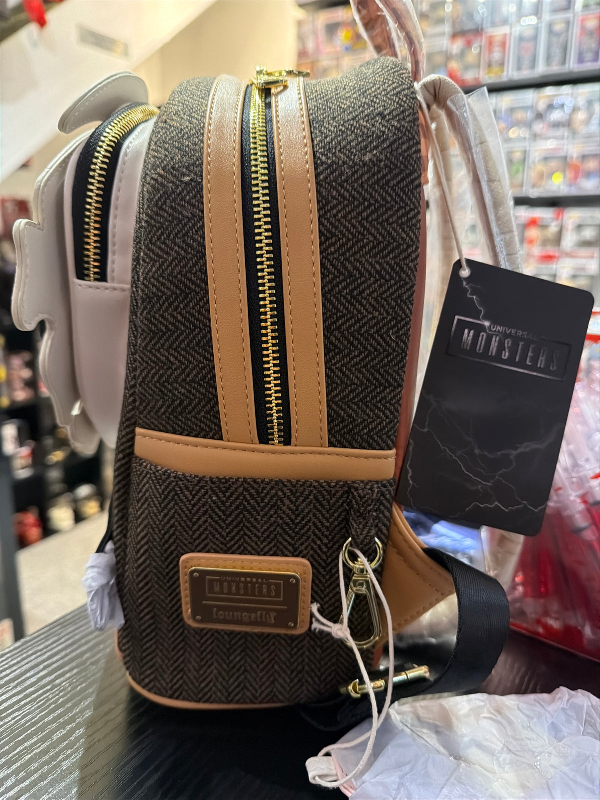 Loungefly Universal Monsters The Invisible Man Mini Backpack