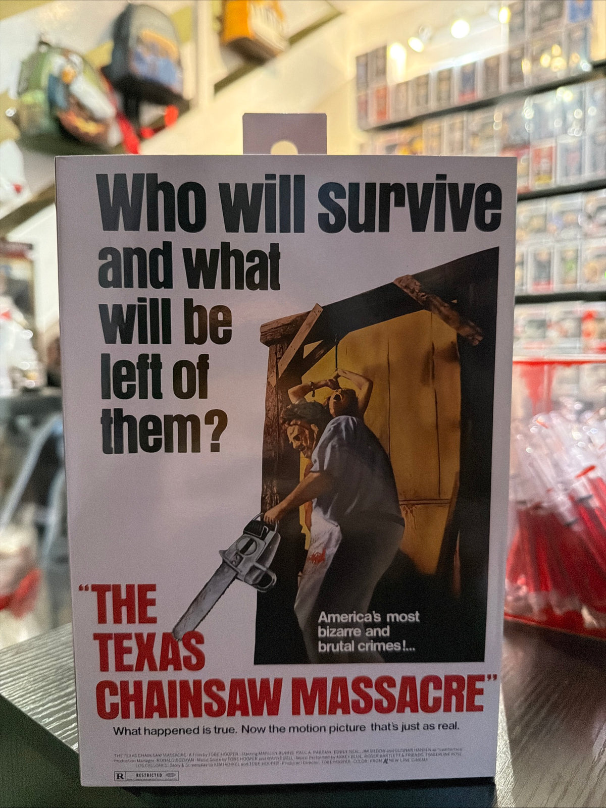 NECA The Texas Chainsaw Massacre Leatherface 7” Figure