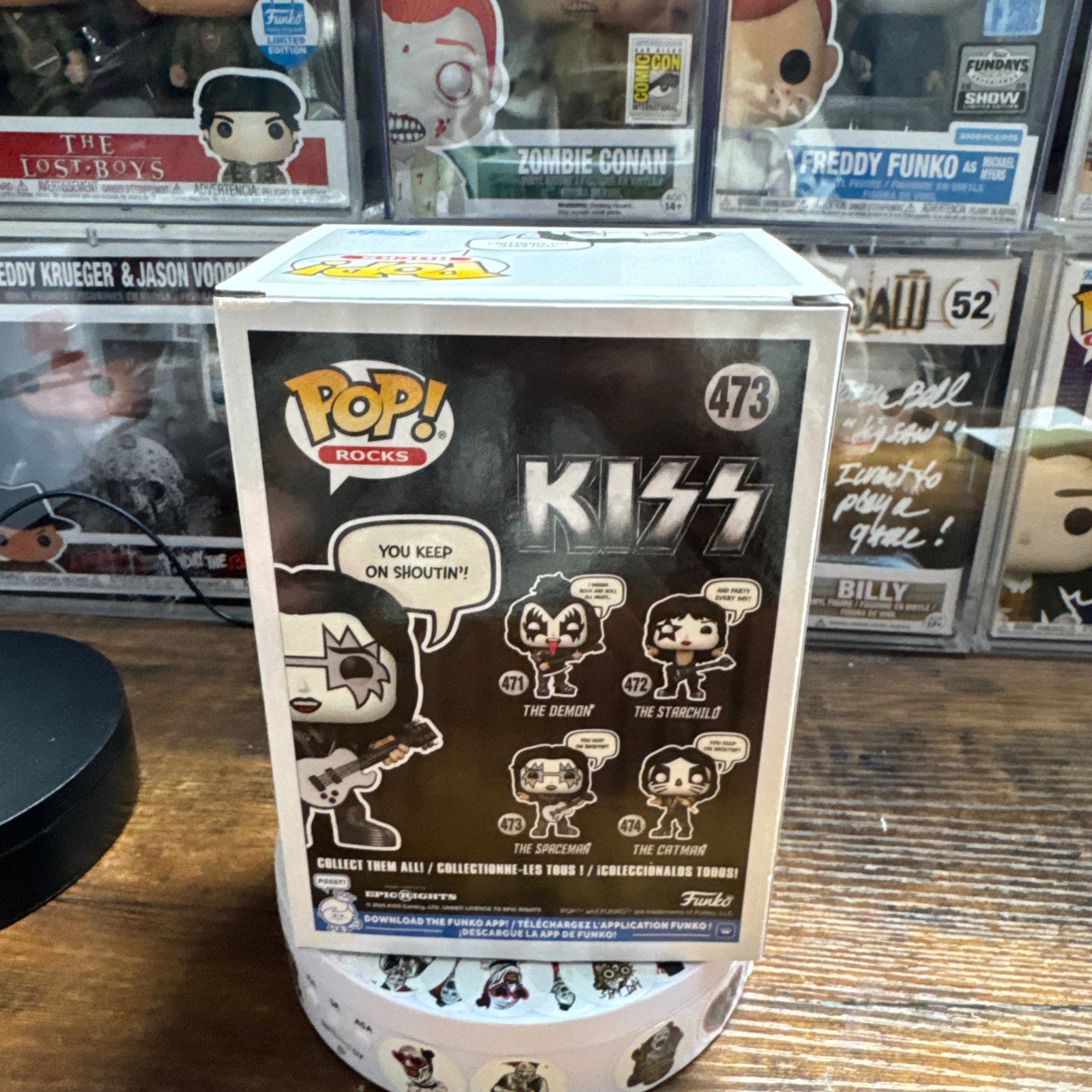 Pop Rocks The Spaceman #473 Kiss